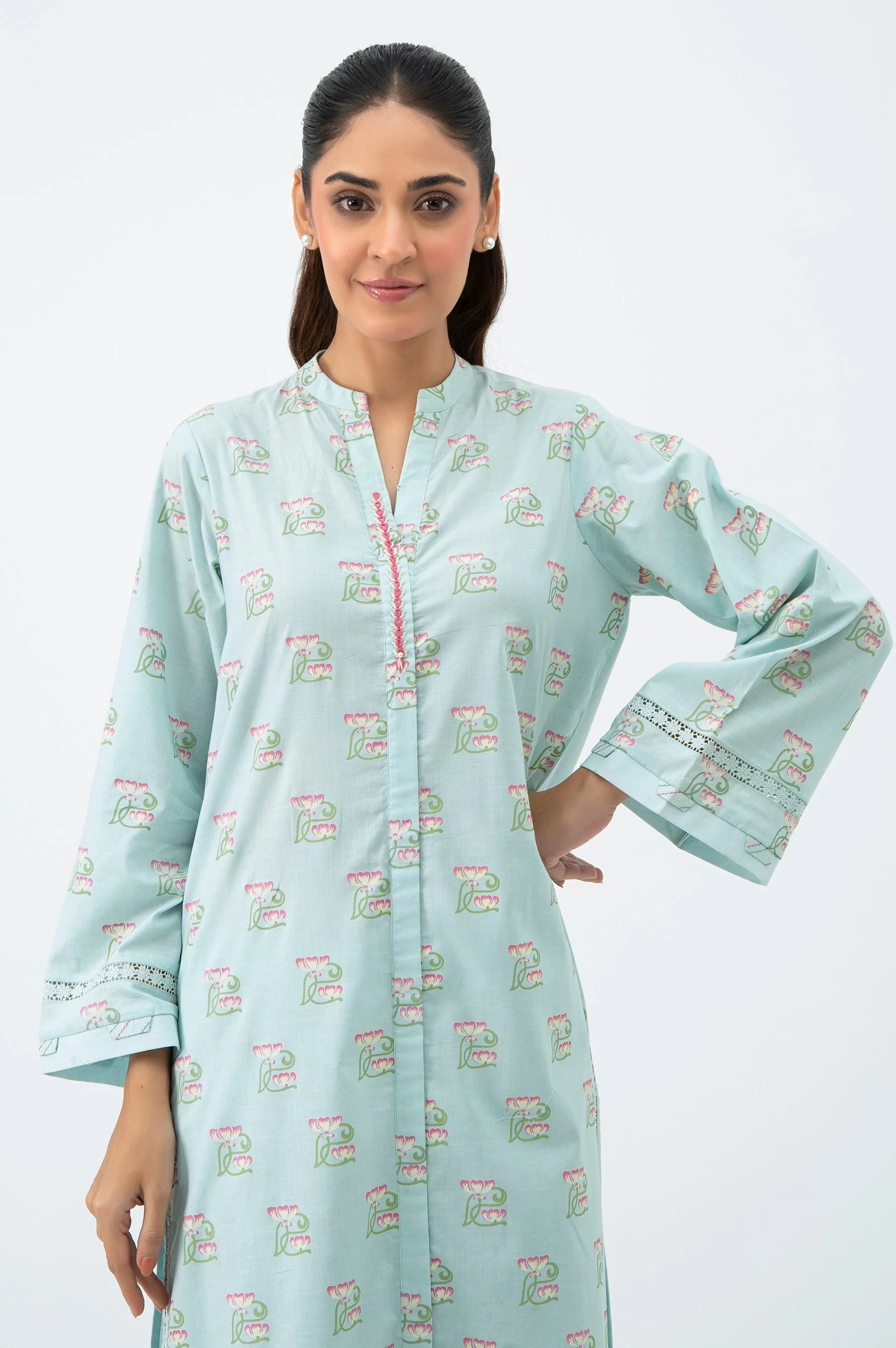 STITCHED PRINTED SHIRT BOTTOM (FACTORY E-OUTLET) - Image 2