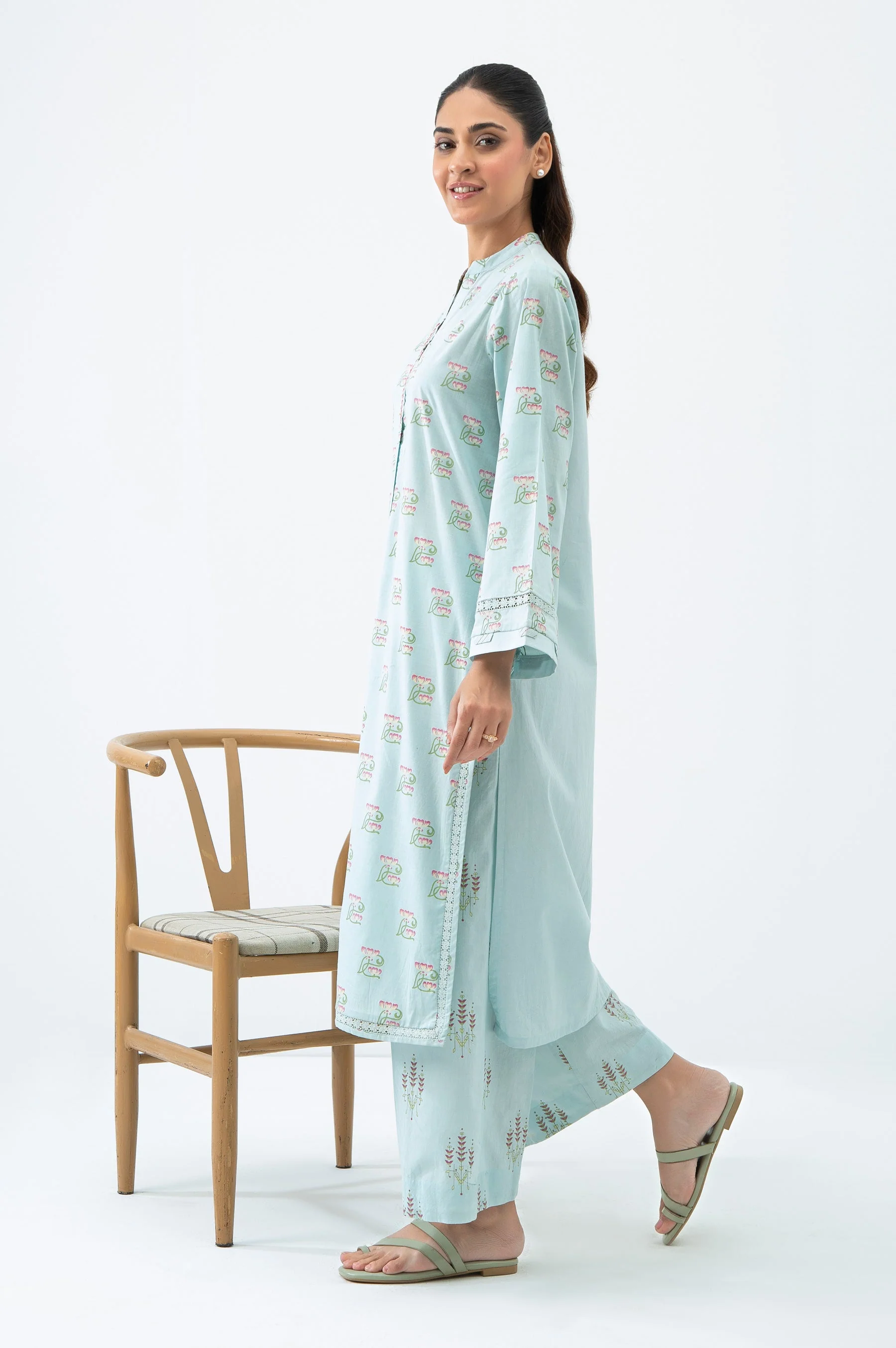 STITCHED PRINTED SHIRT BOTTOM (FACTORY E-OUTLET) - Image 3