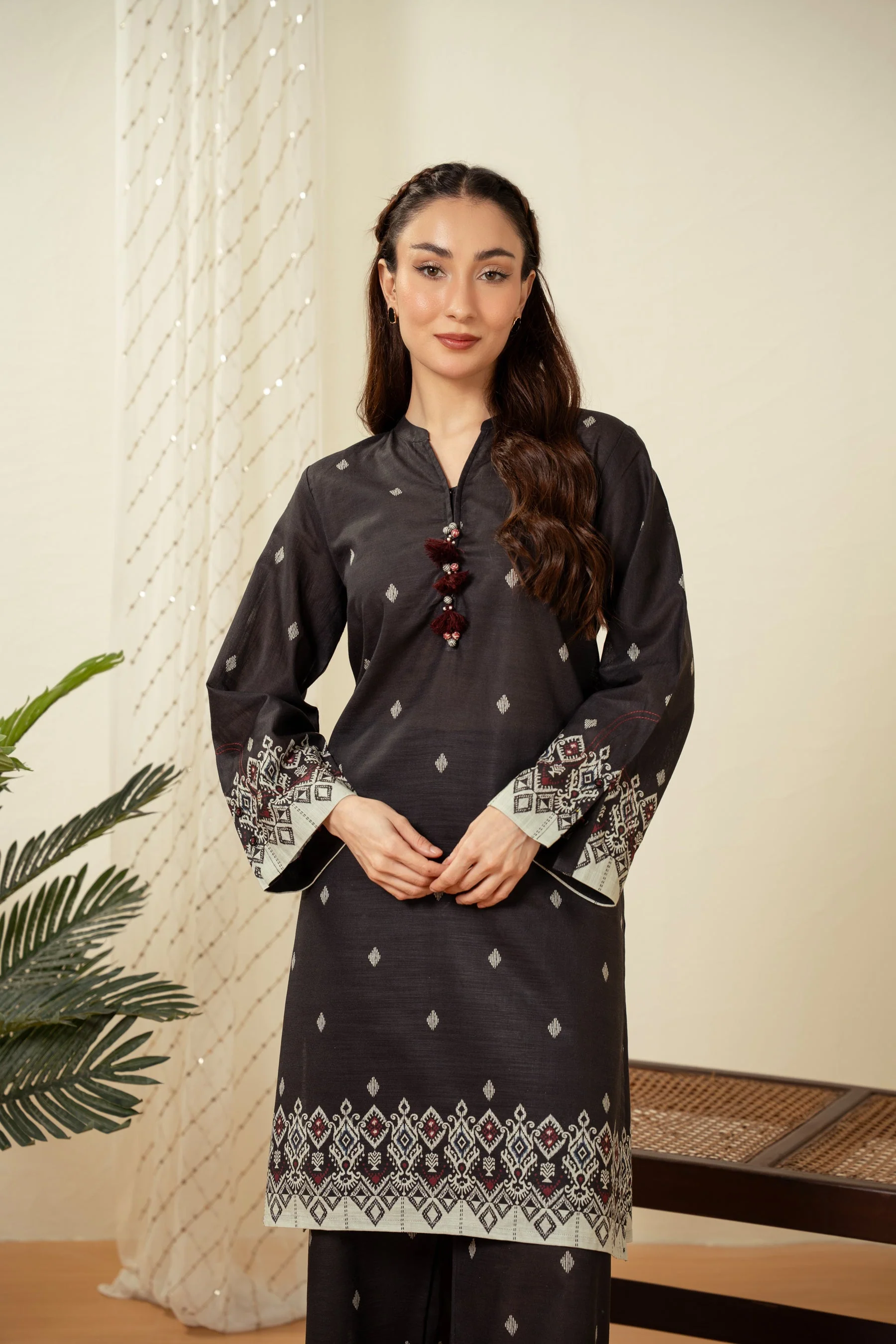 STITCHED PRINTED SUIT (FACTORY E-OUTLET) - Image 5
