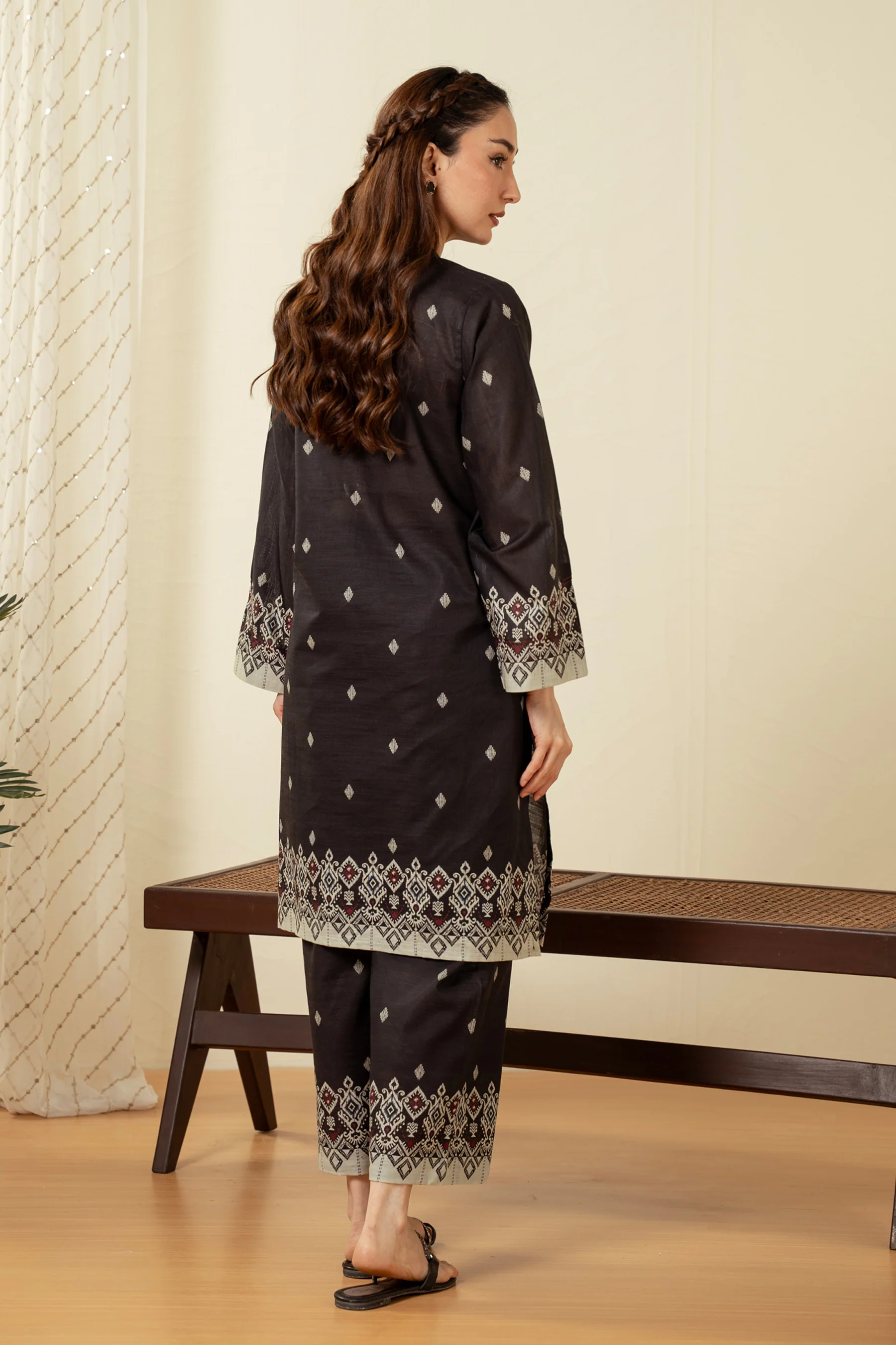 STITCHED PRINTED SUIT - Image 2