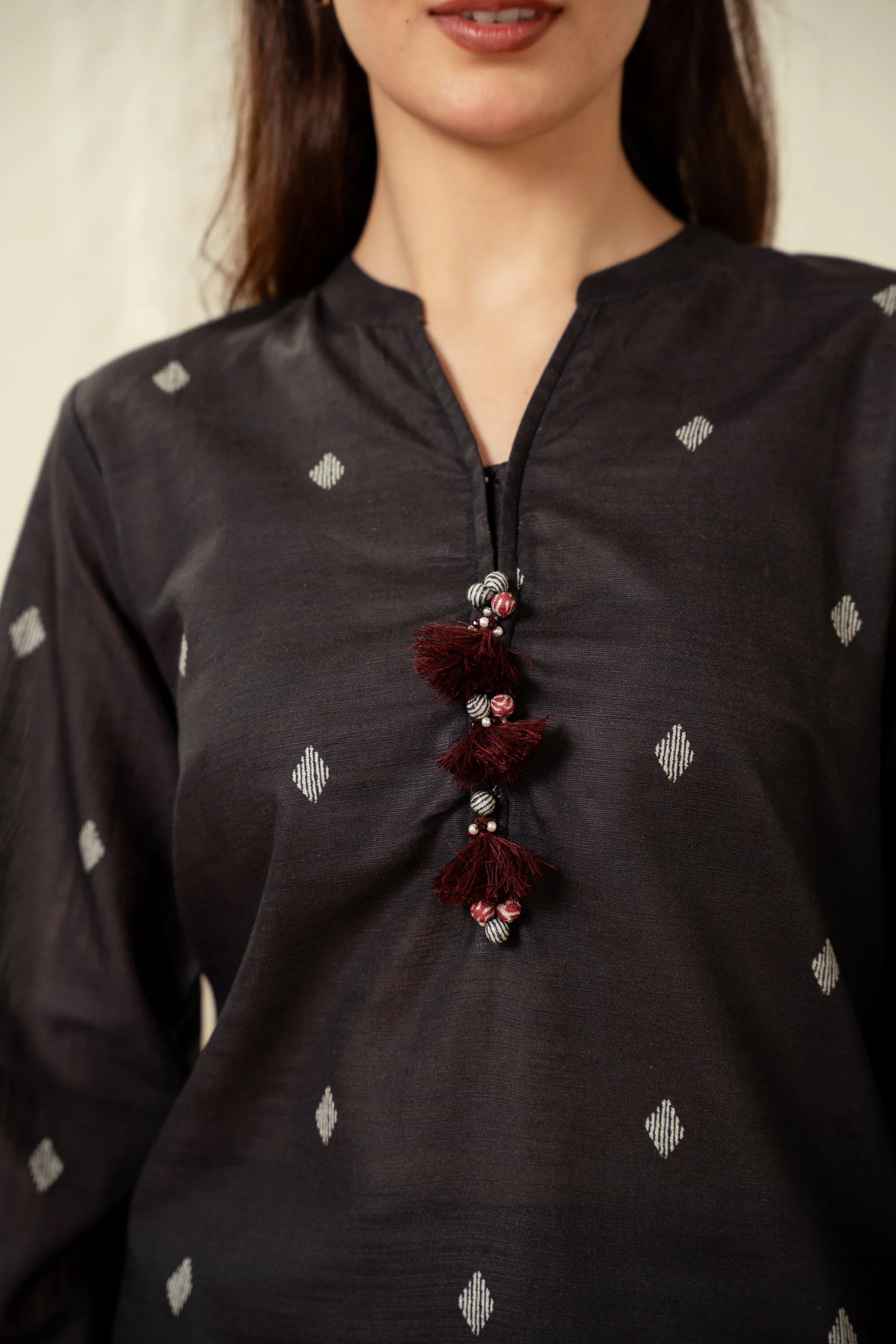 STITCHED PRINTED SUIT - Image 4
