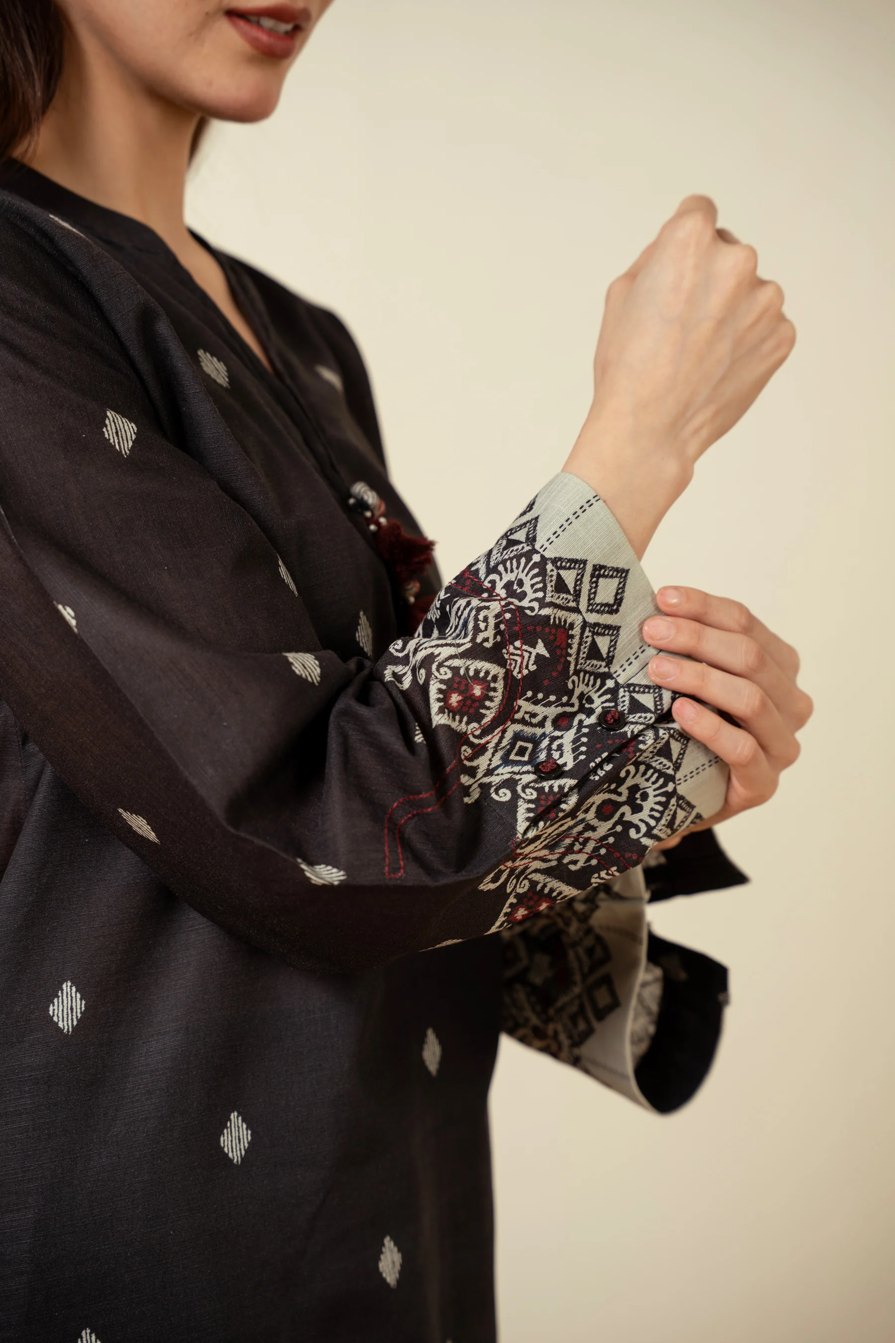 STITCHED PRINTED SUIT - Image 7