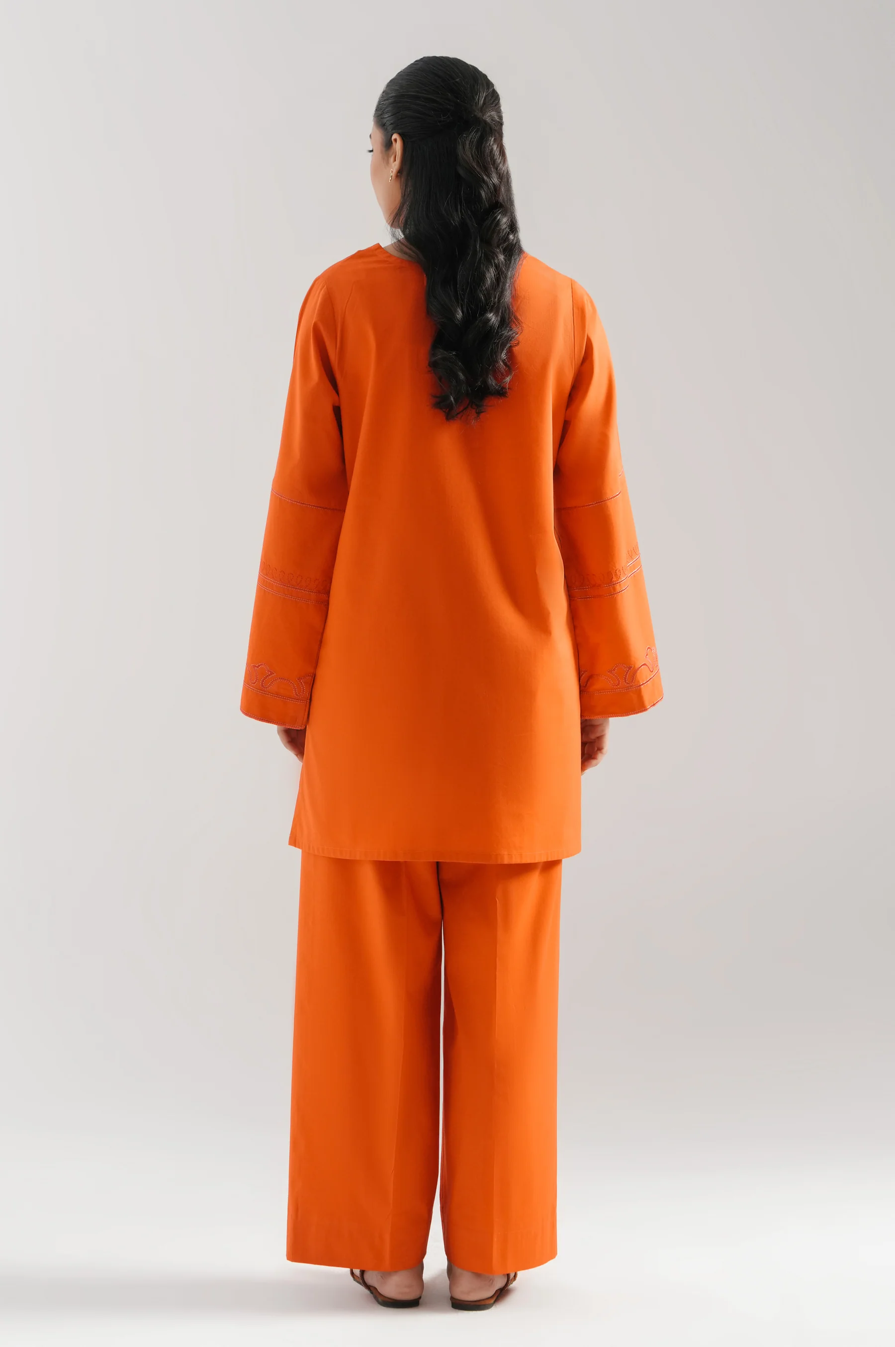 EMBROIDERED SHIRT BOTTOM SUIT - Image 3