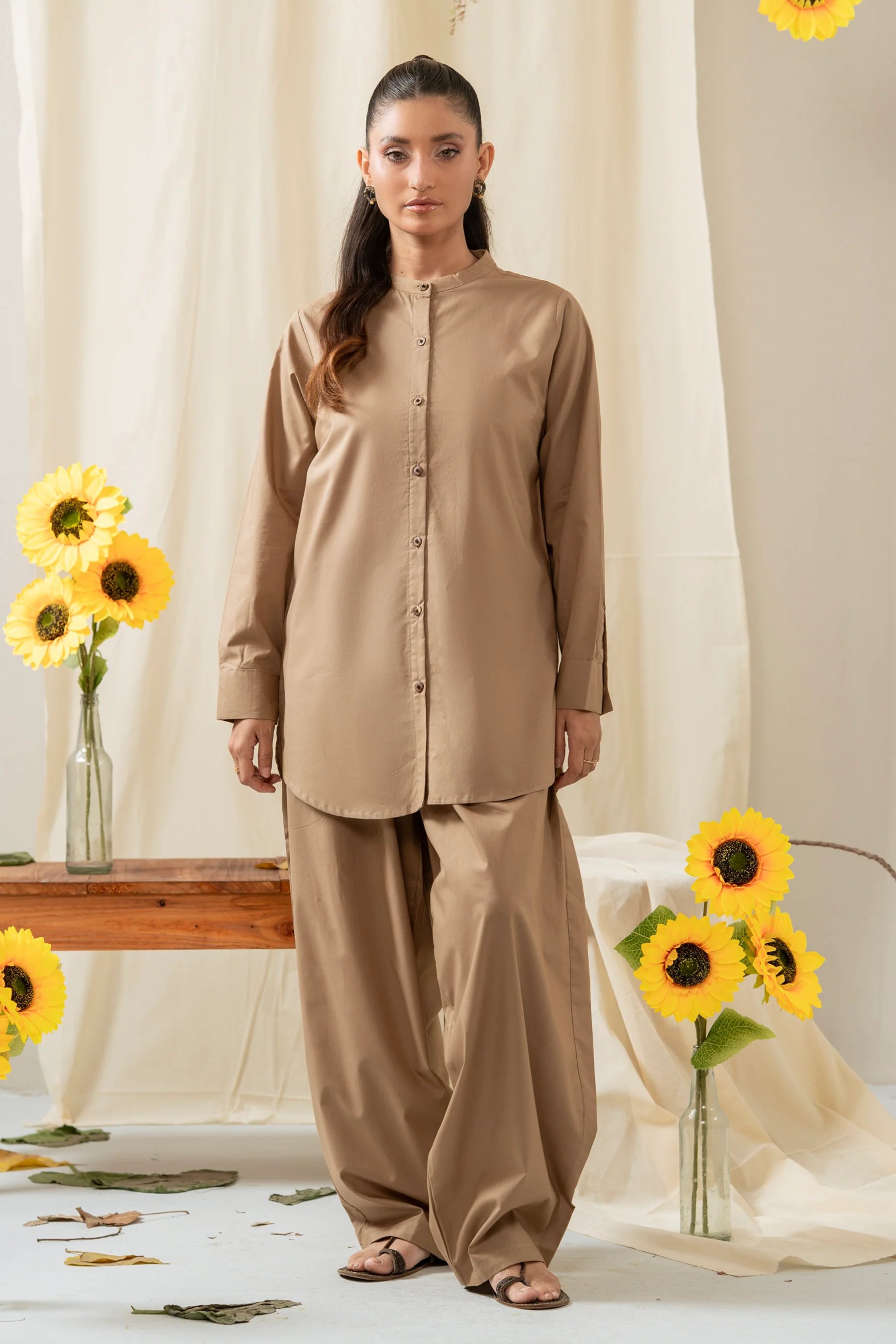 STYLIZED SHIRT BOTTOM SUIT - Image 5
