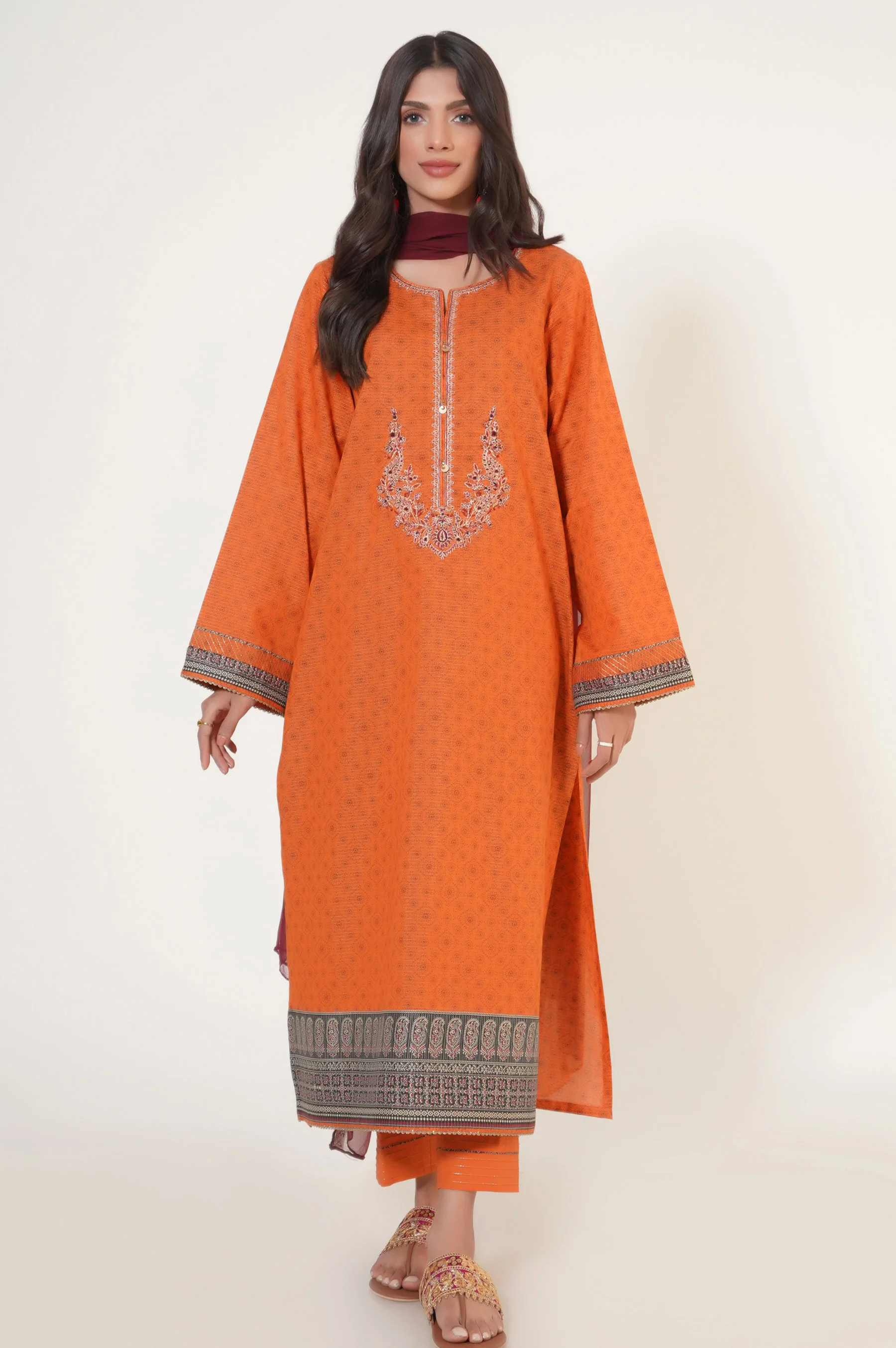 Stitched 2 Piece Printed Masuri Suit