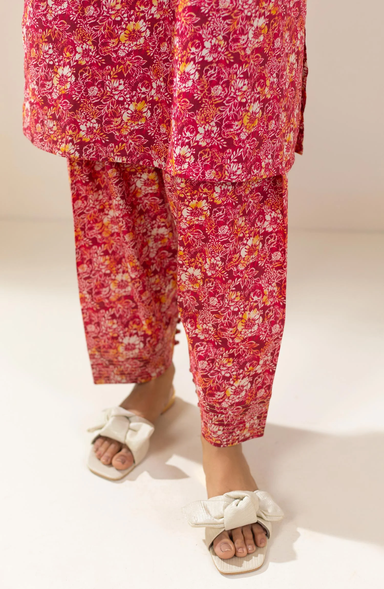 Stitched 2 Piece Printed Lawn Suit - Image 6