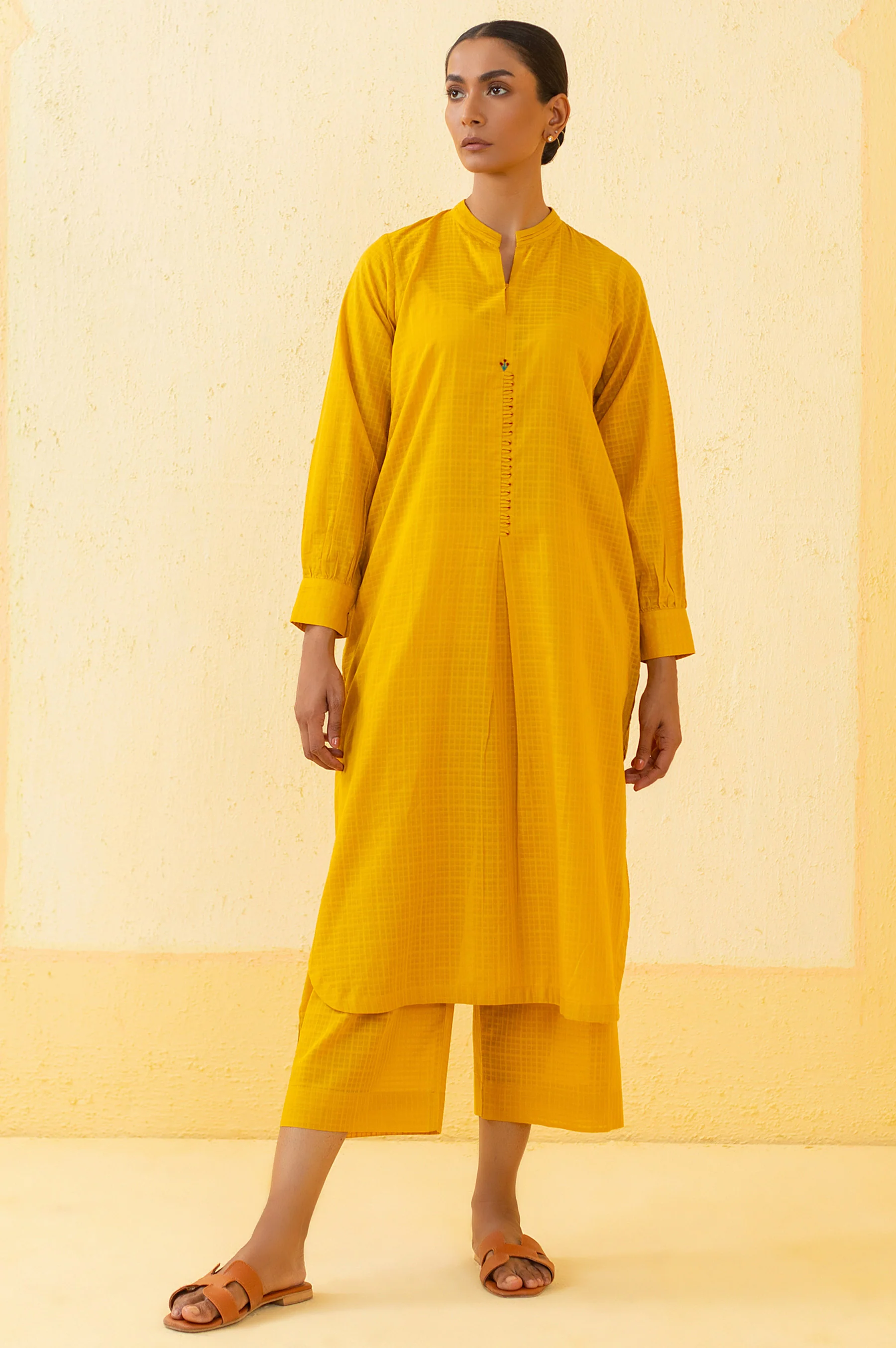 Stitched Dyed 2 Piece Suit - Image 3