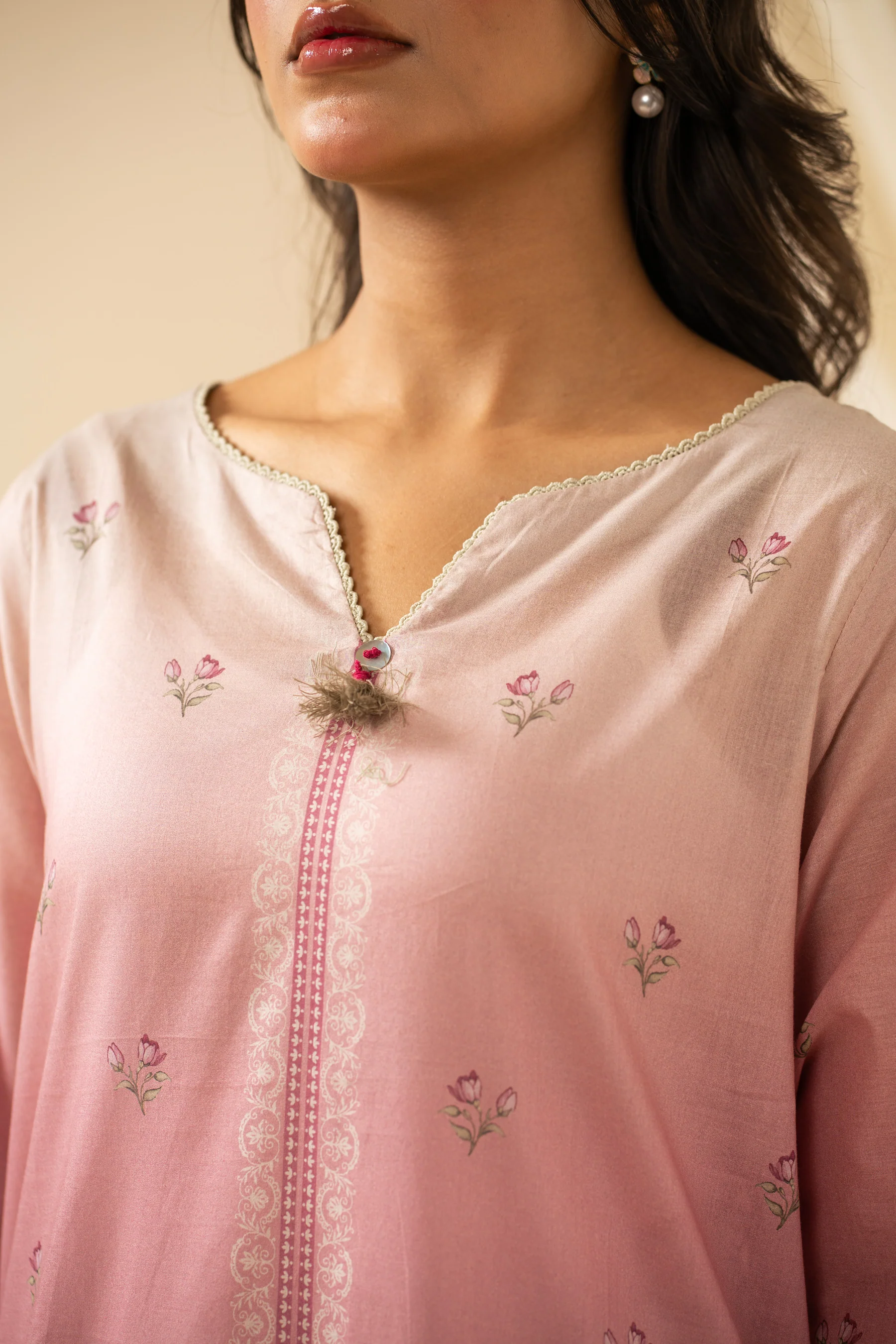 STITCHED EMBROIDERED CO-ORD SET - Image 3