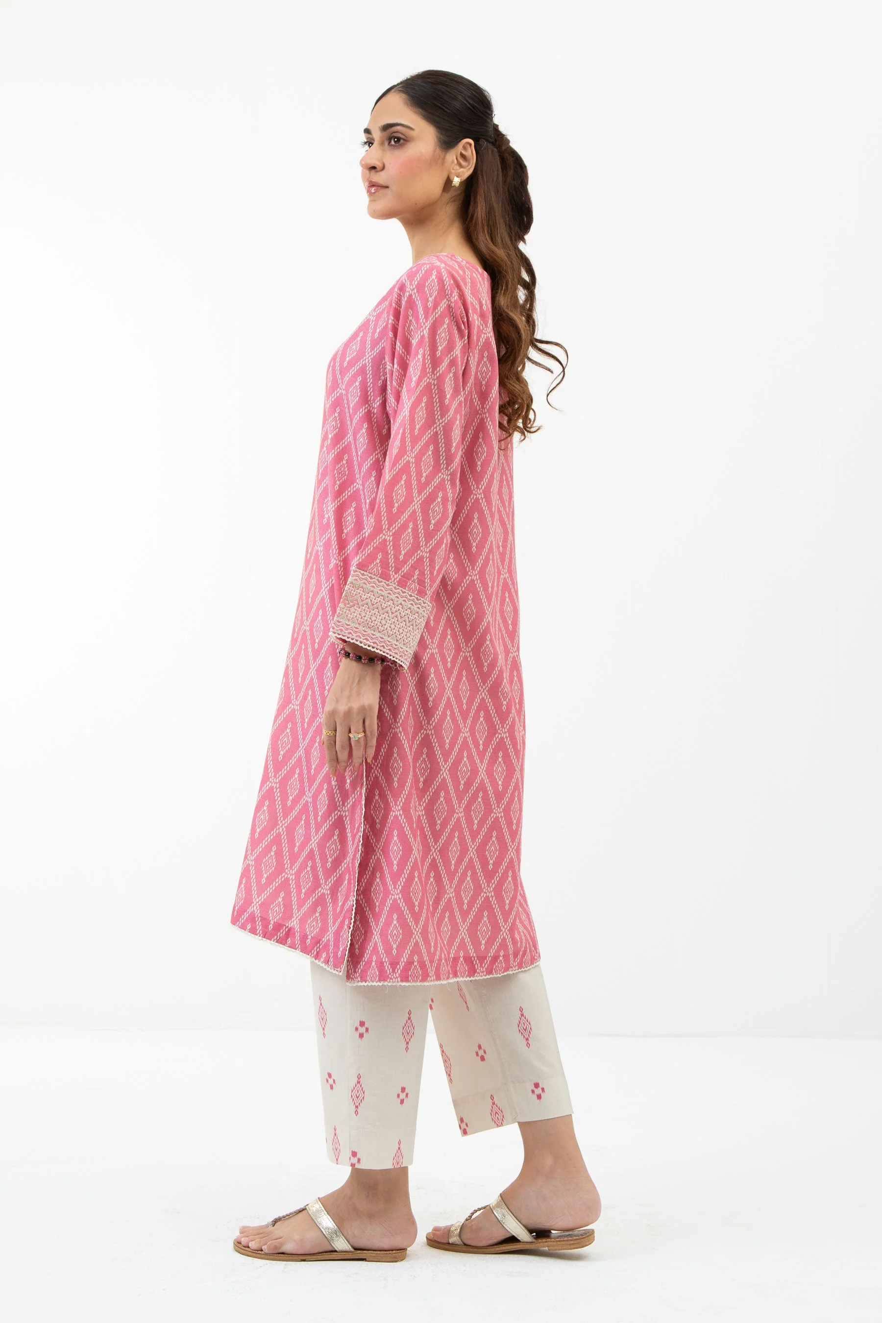 STYLIZED DOBBY STITCHED 2 PIECE SUIT (FACTORY E-OUTLET) - Image 5