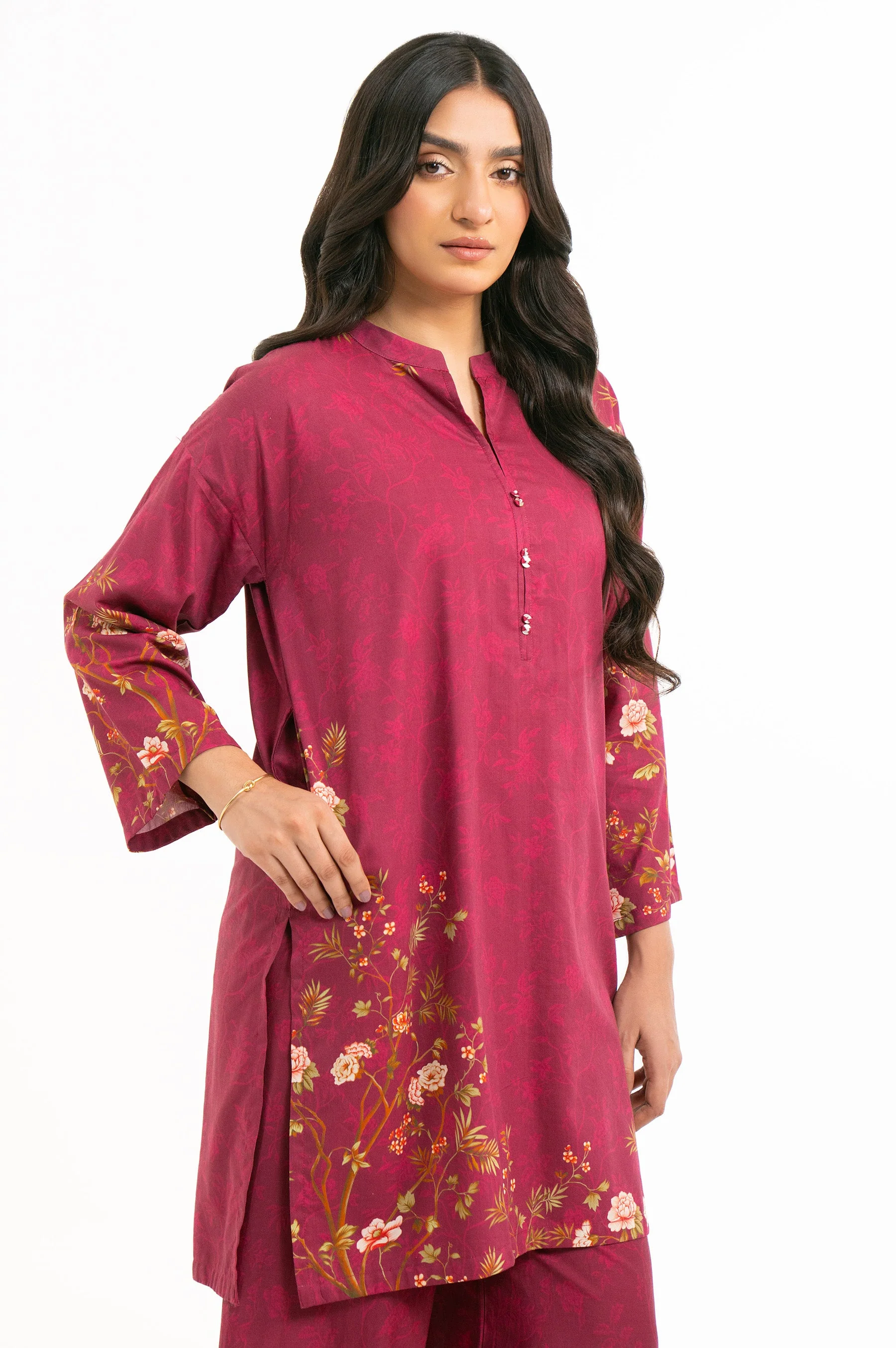 STITCHED PRINTED SHIRT BOTTOM (FACTORY E-OUTLET) - Image 2