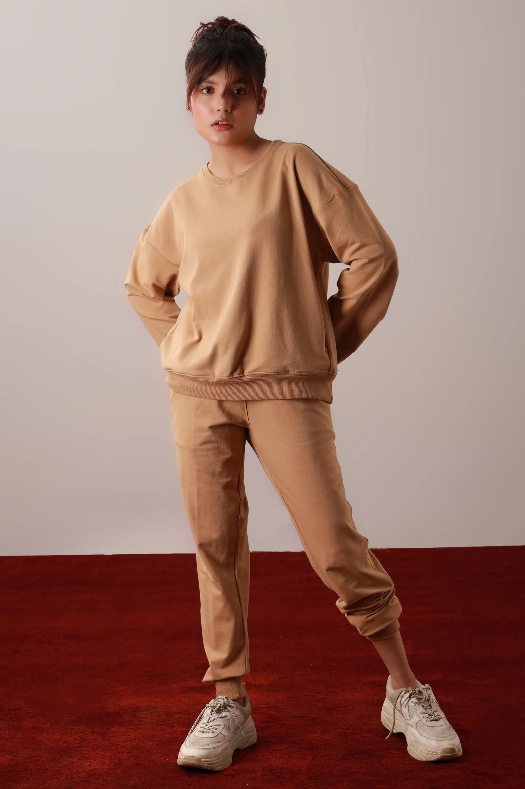 Beige Sweatsuit - Image 2
