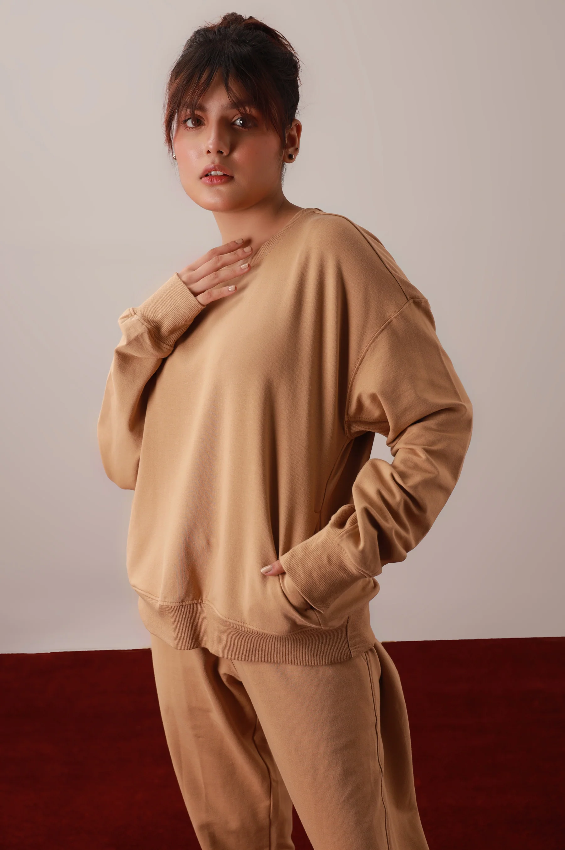 Beige Sweatsuit - Image 3