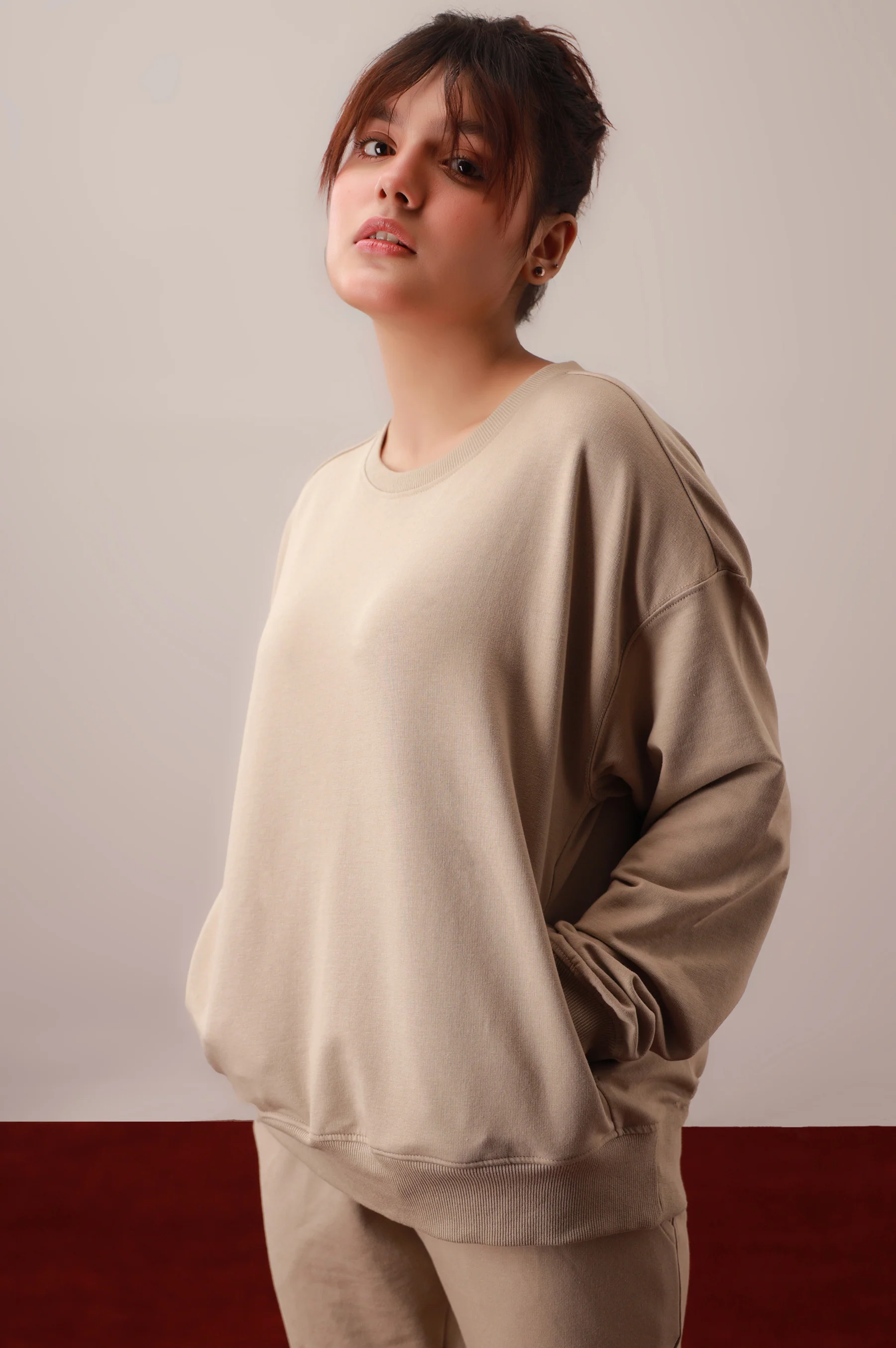 Light Brown Sweatsuit - Image 2