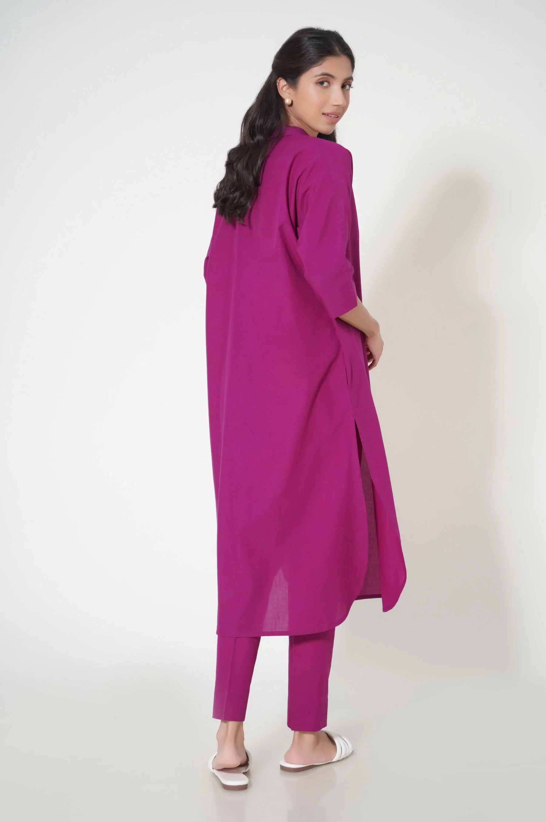 Stitched 2 Piece Tencel Stylized Suit - Image 3