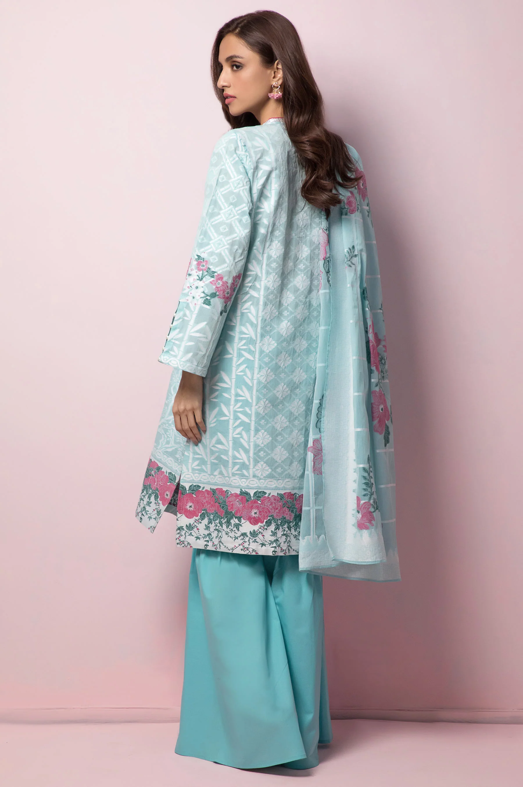 Stitched 2 Piece Yarn Dyed Suit - Image 2