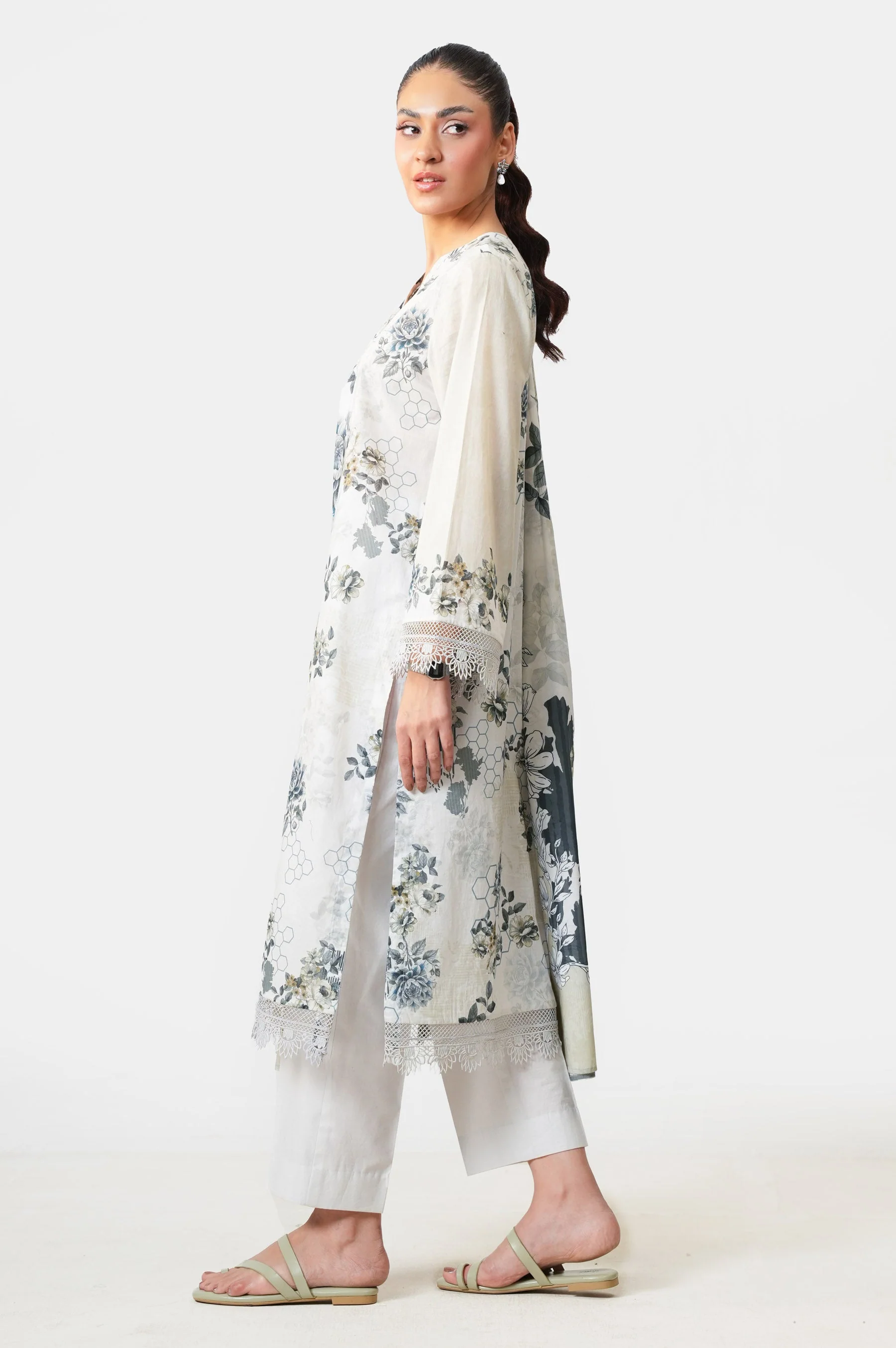 STITCHED PRINTED SUIT (FACTORY E-OUTLET) - Image 2