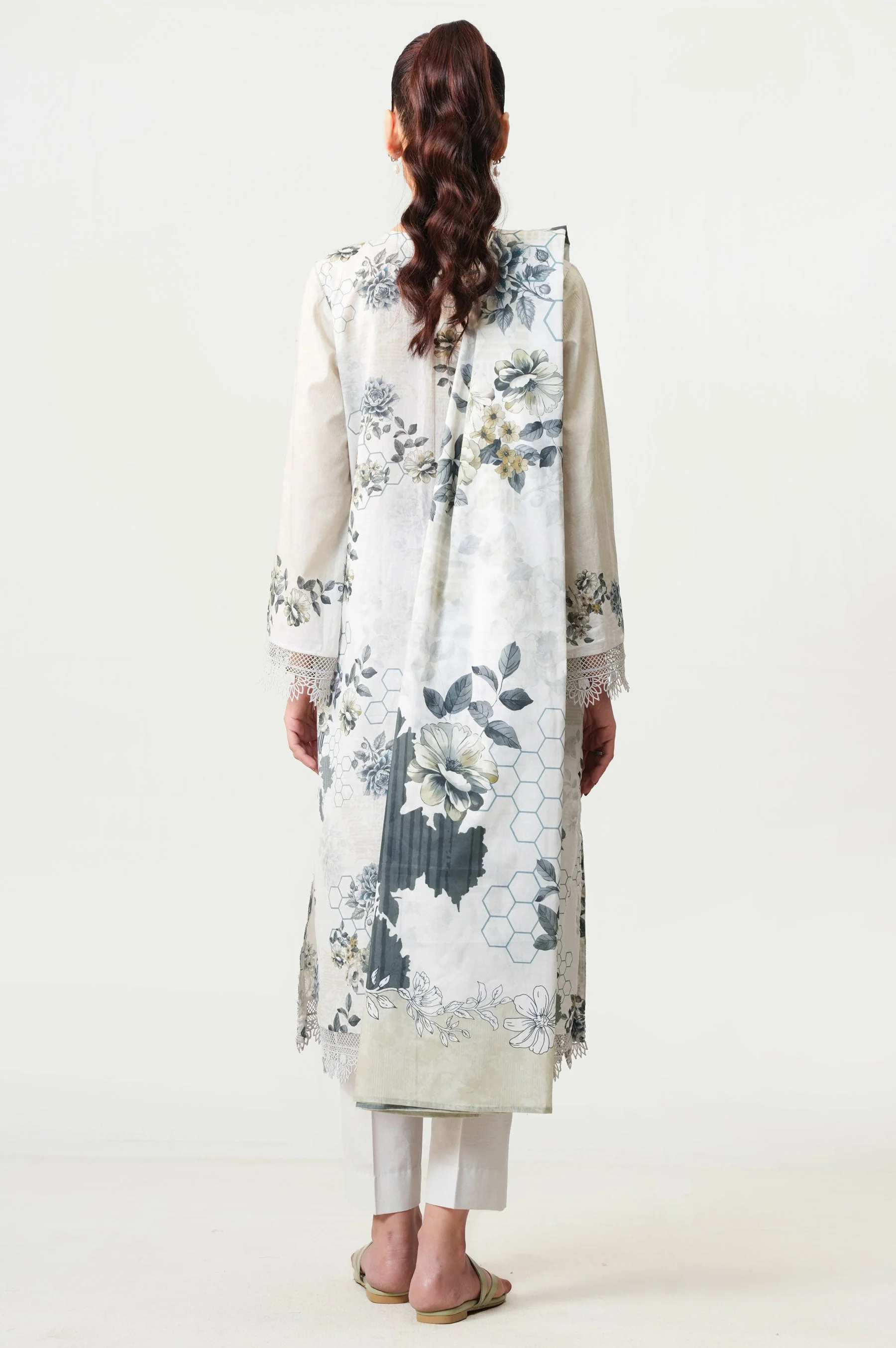 STITCHED PRINTED SUIT (FACTORY E-OUTLET) - Image 3