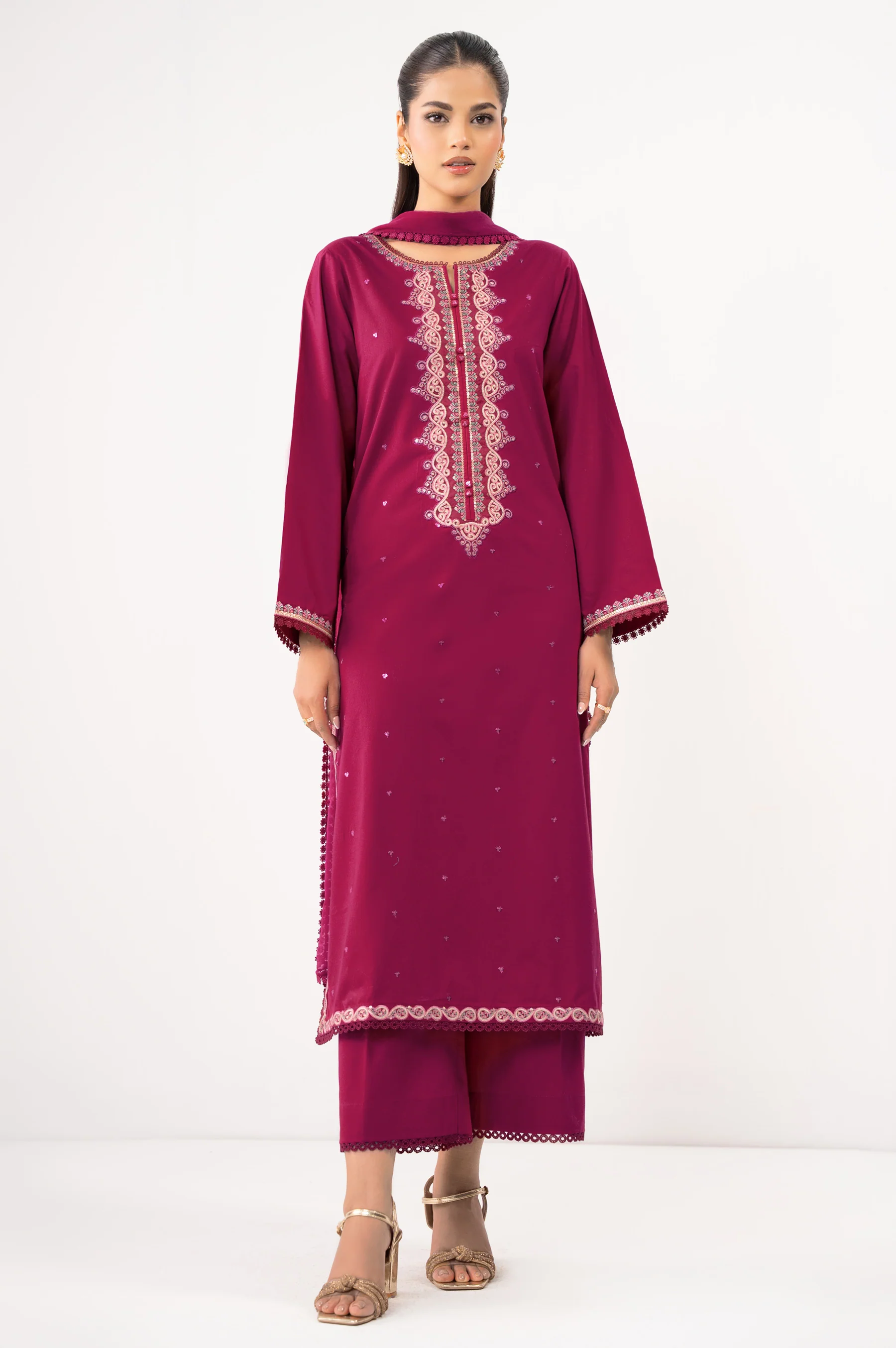 EMBROIDERED SUIT