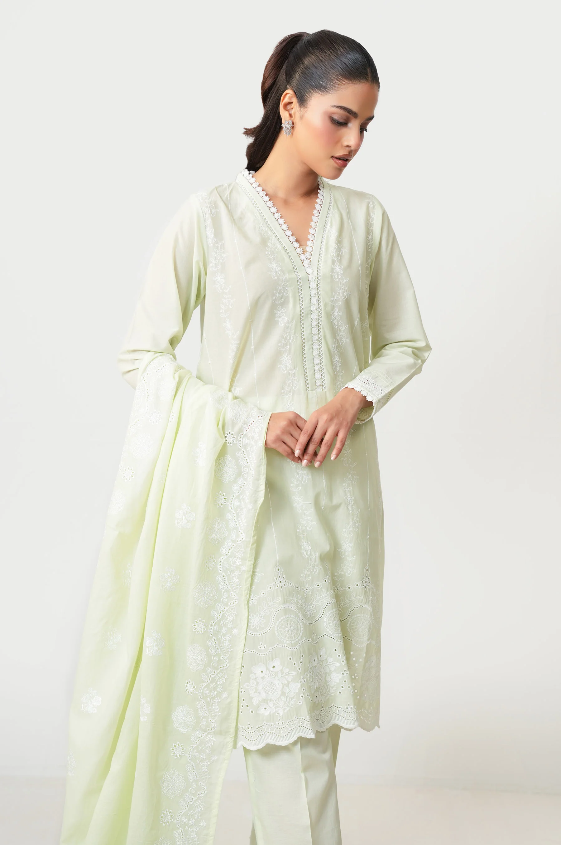 CHIKANKARI SUIT - Image 5