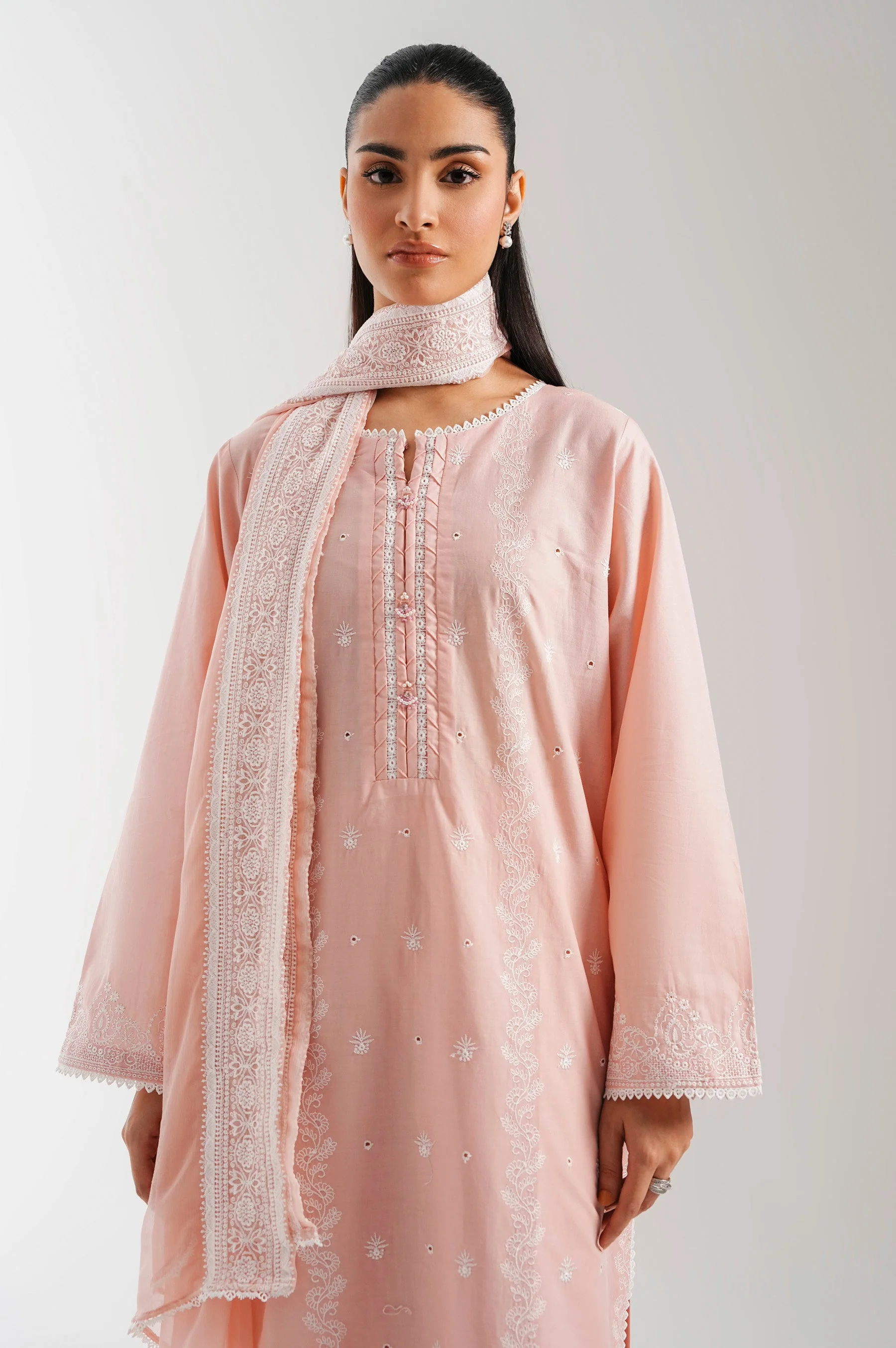 STITCHED CHIKANKARI SUIT (FACTORY E-OUTLET) - Image 6