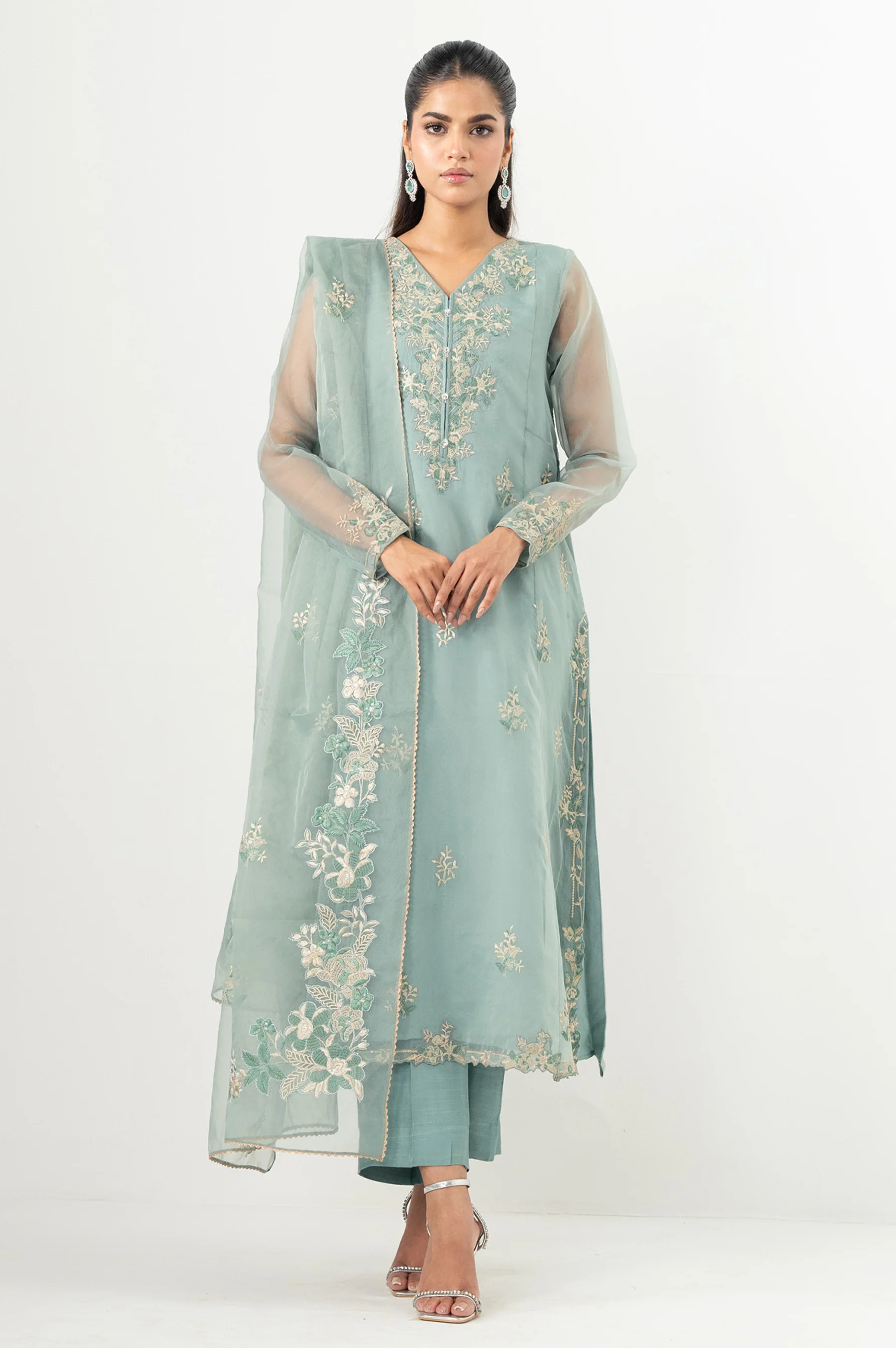 EMBROIDERED SUIT