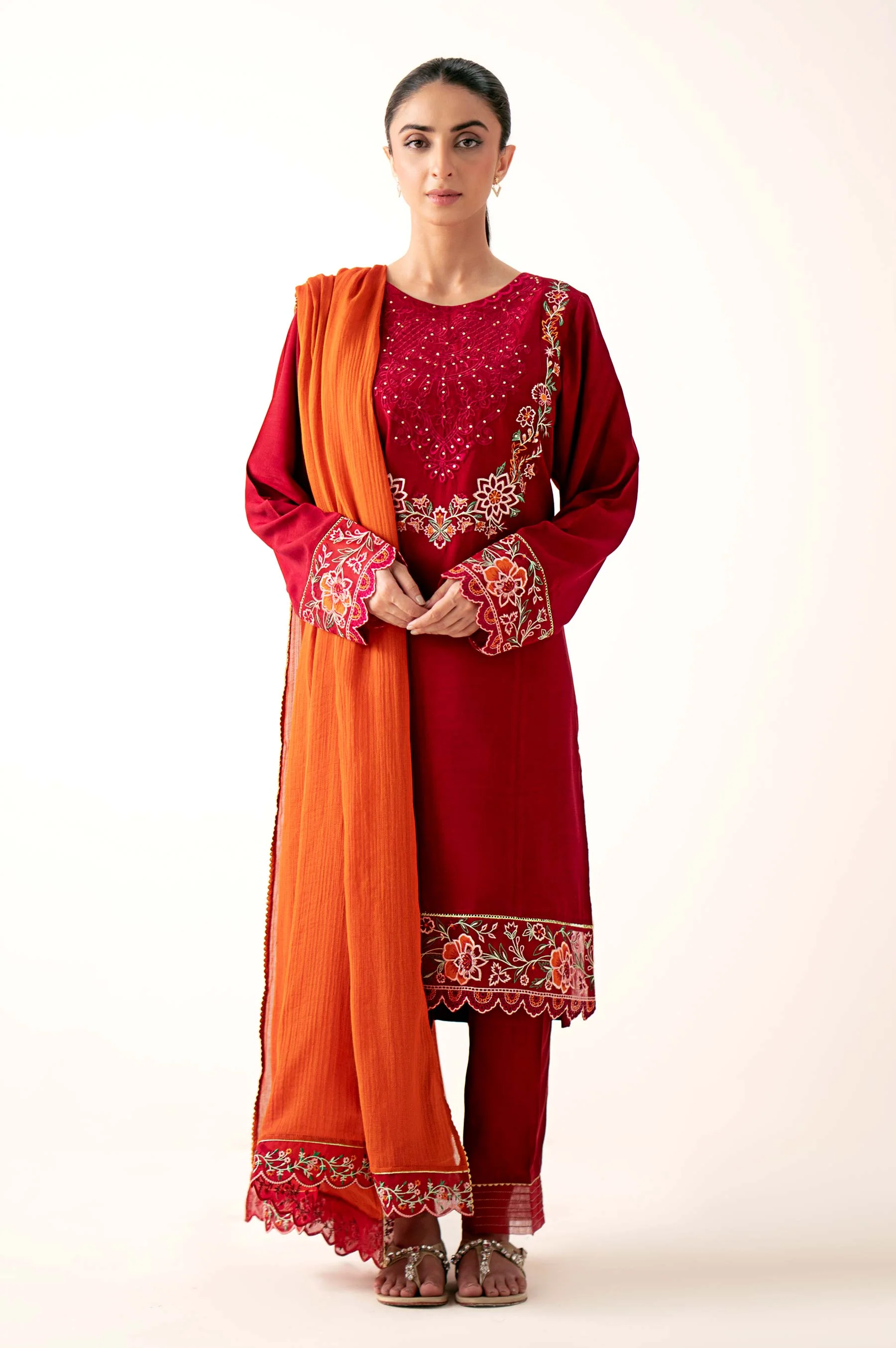 EMBROIDERED SUIT
