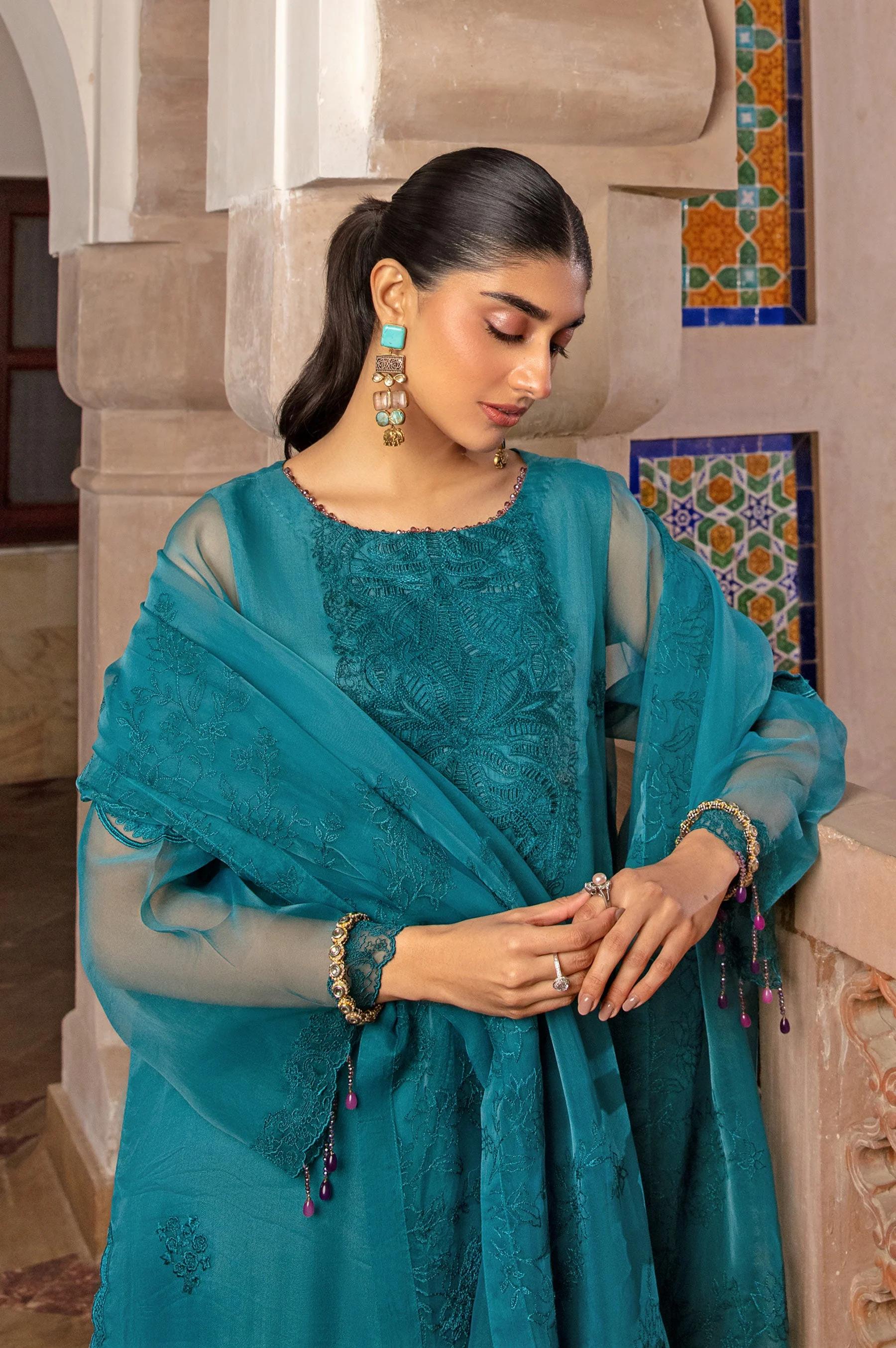 EMBROIDERED SUIT - Image 2