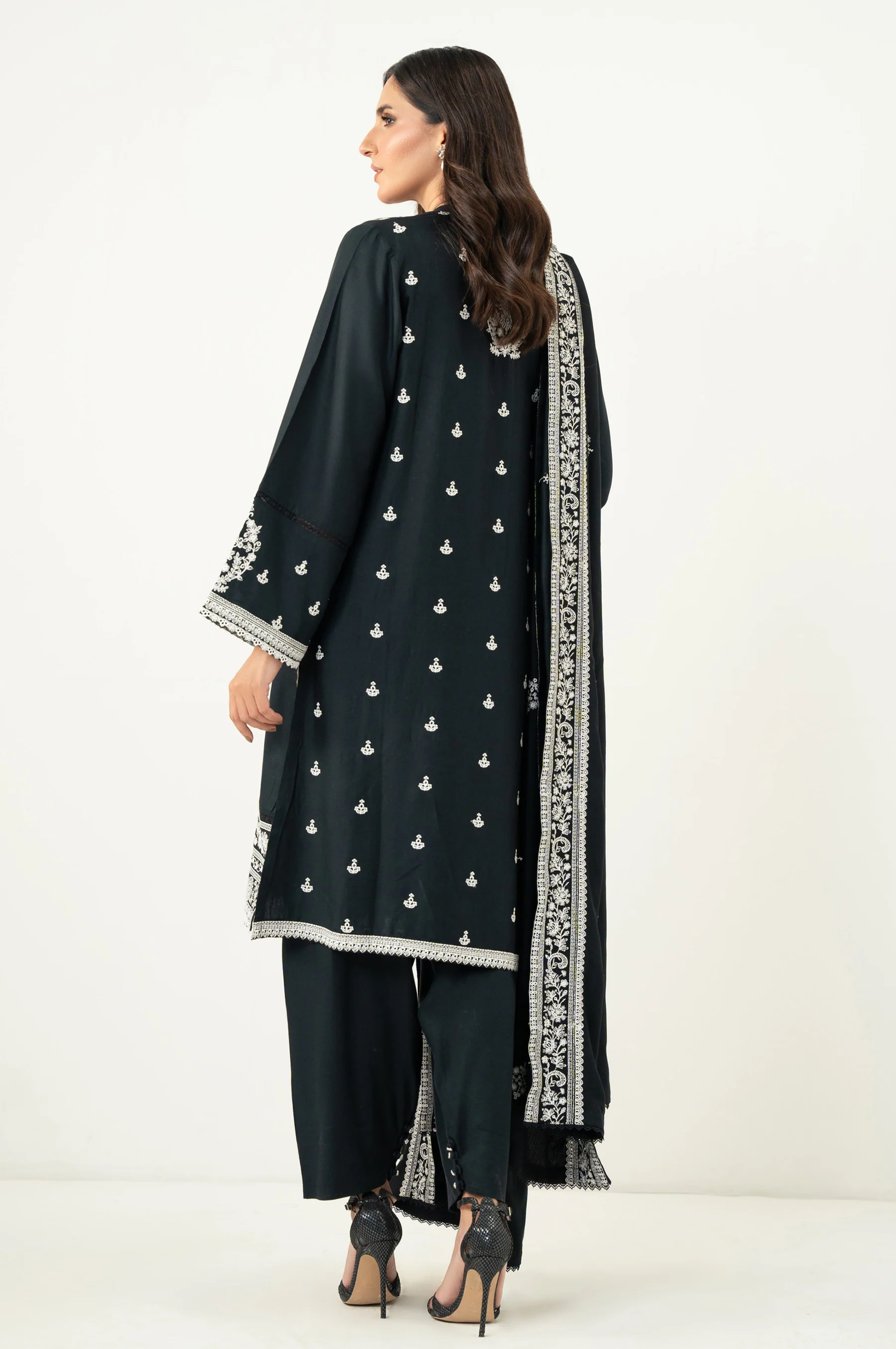 STITCHED CHIKANKARI SUIT - Image 5