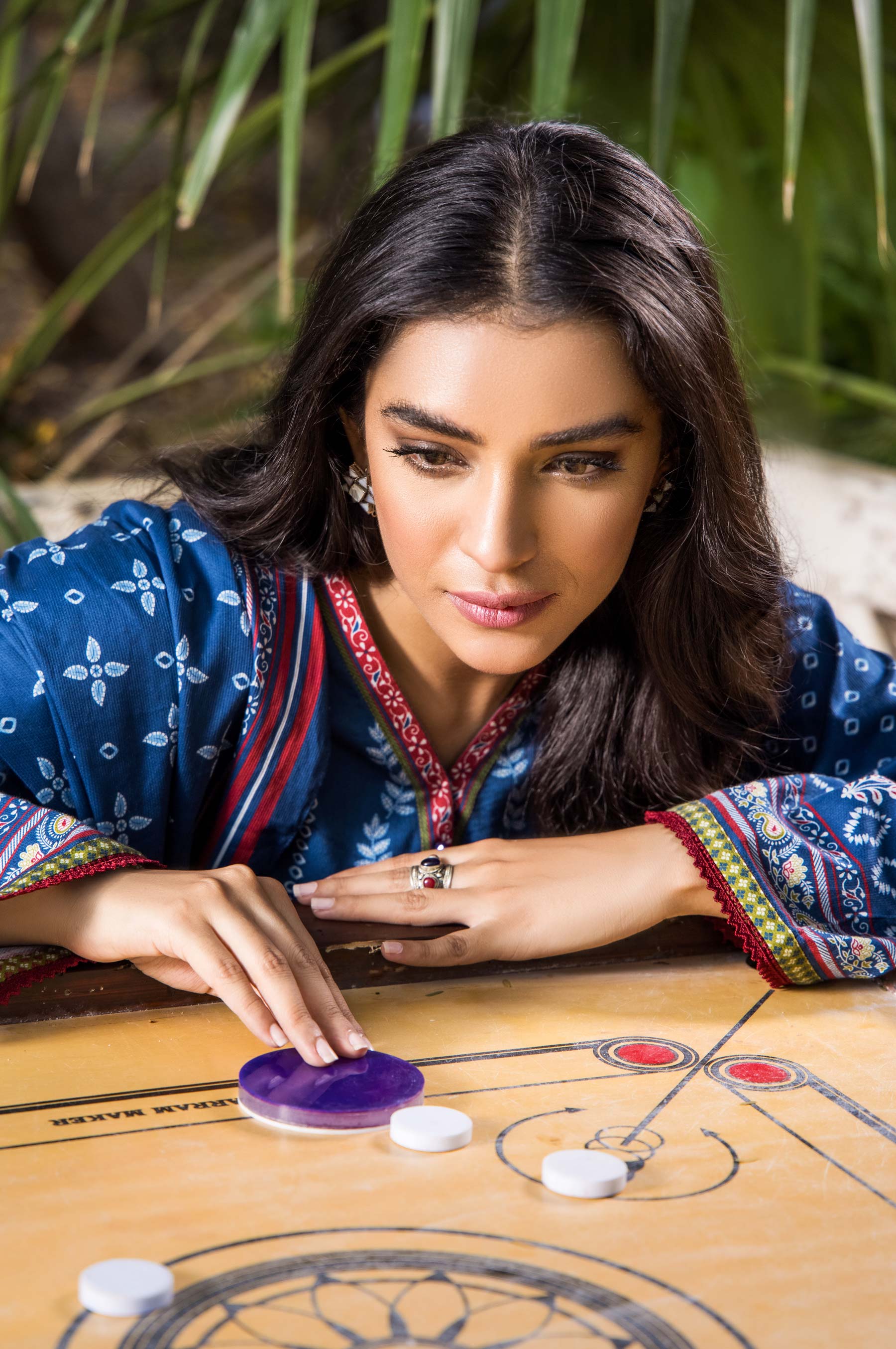 Stitched 3 Piece Printed Cottel Suit - Image 2