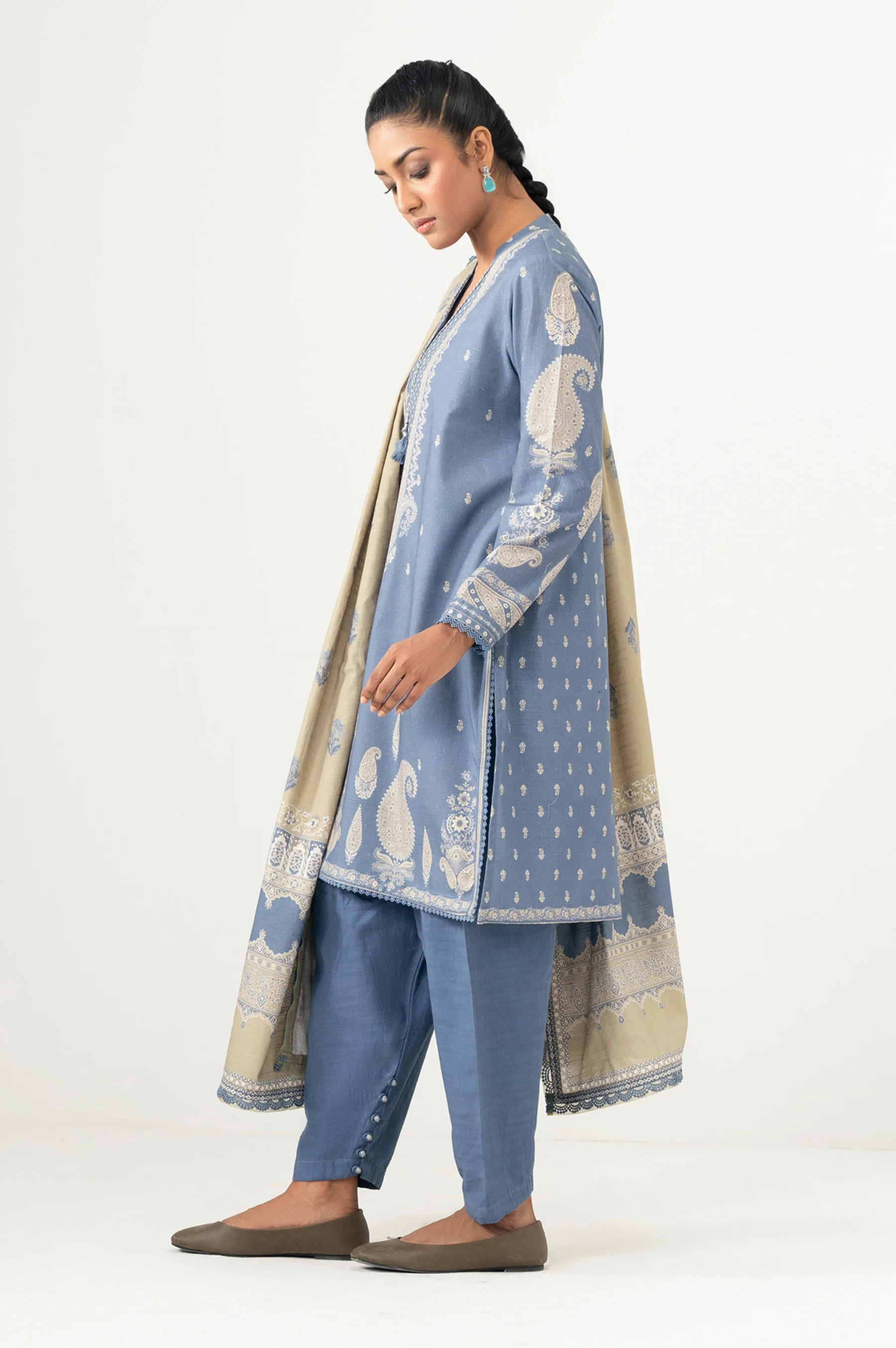STITCHED PRINTED SUIT - Image 3