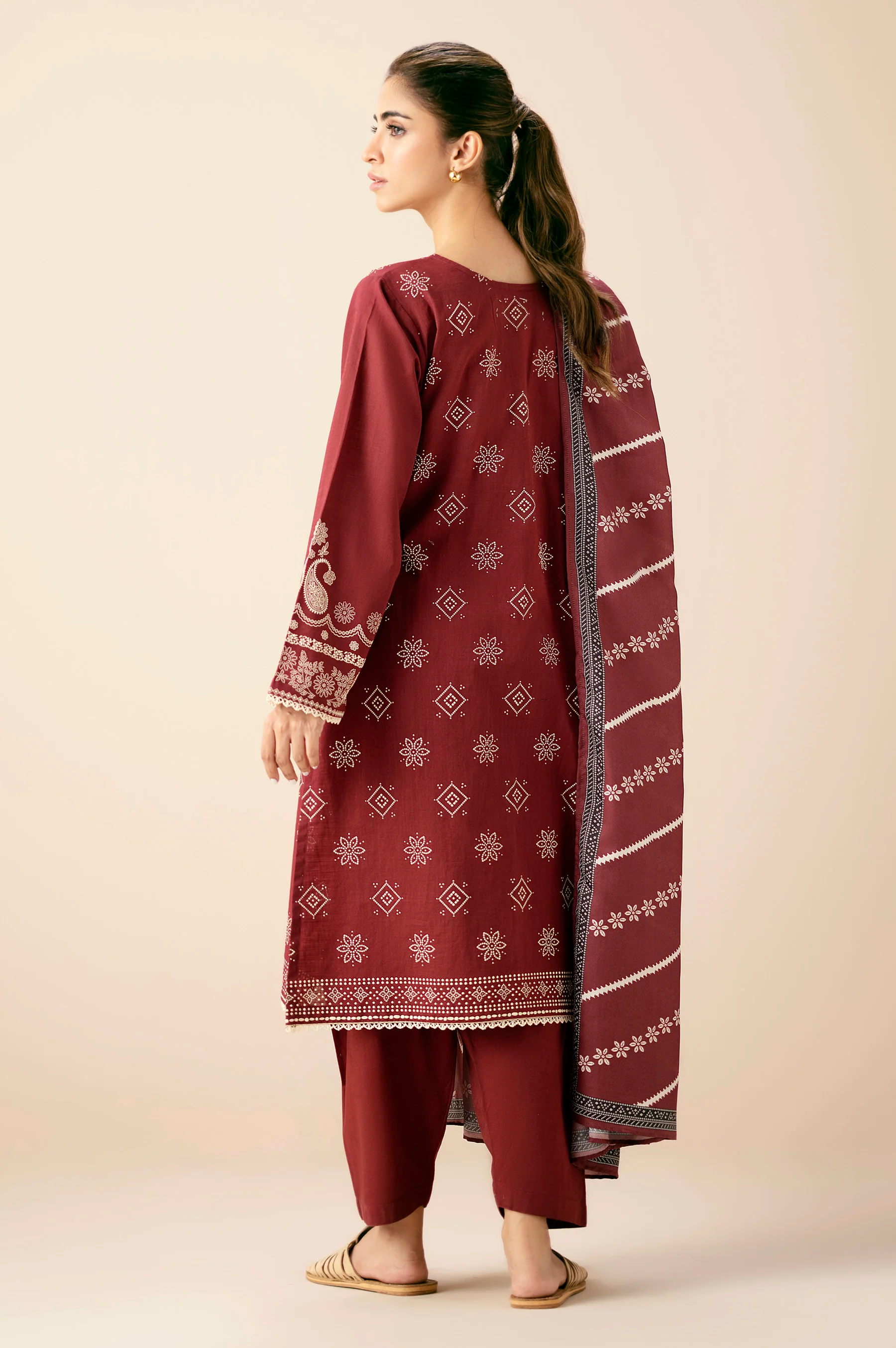STITCHED PRINTED SUIT - Image 3