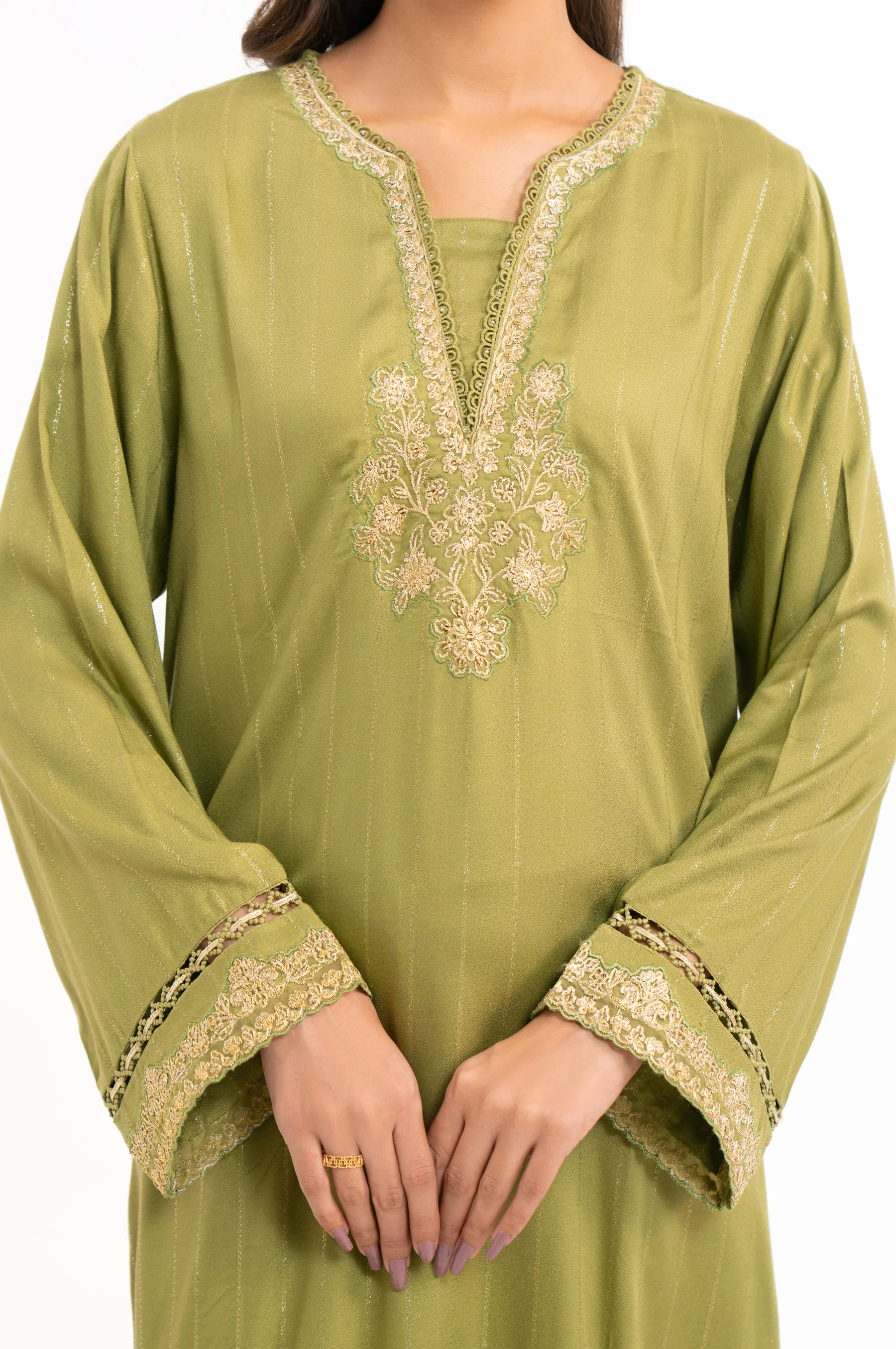 STITCHED EMBROIDERED SUIT - Image 2