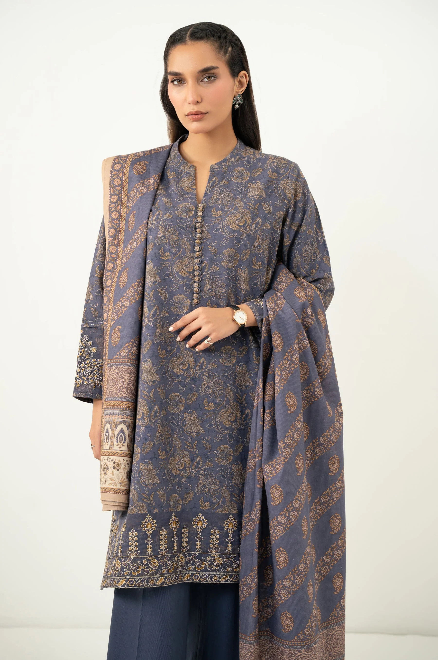 STITCHED PRINTED SUIT (FACTORY E-OUTLET) - Image 2