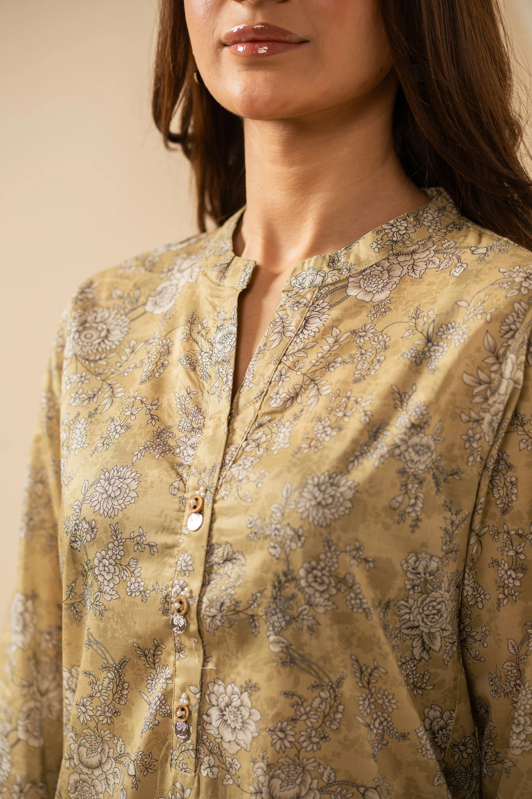STITCHED DIGITAL PRINTED LAWN SUIT - Image 3