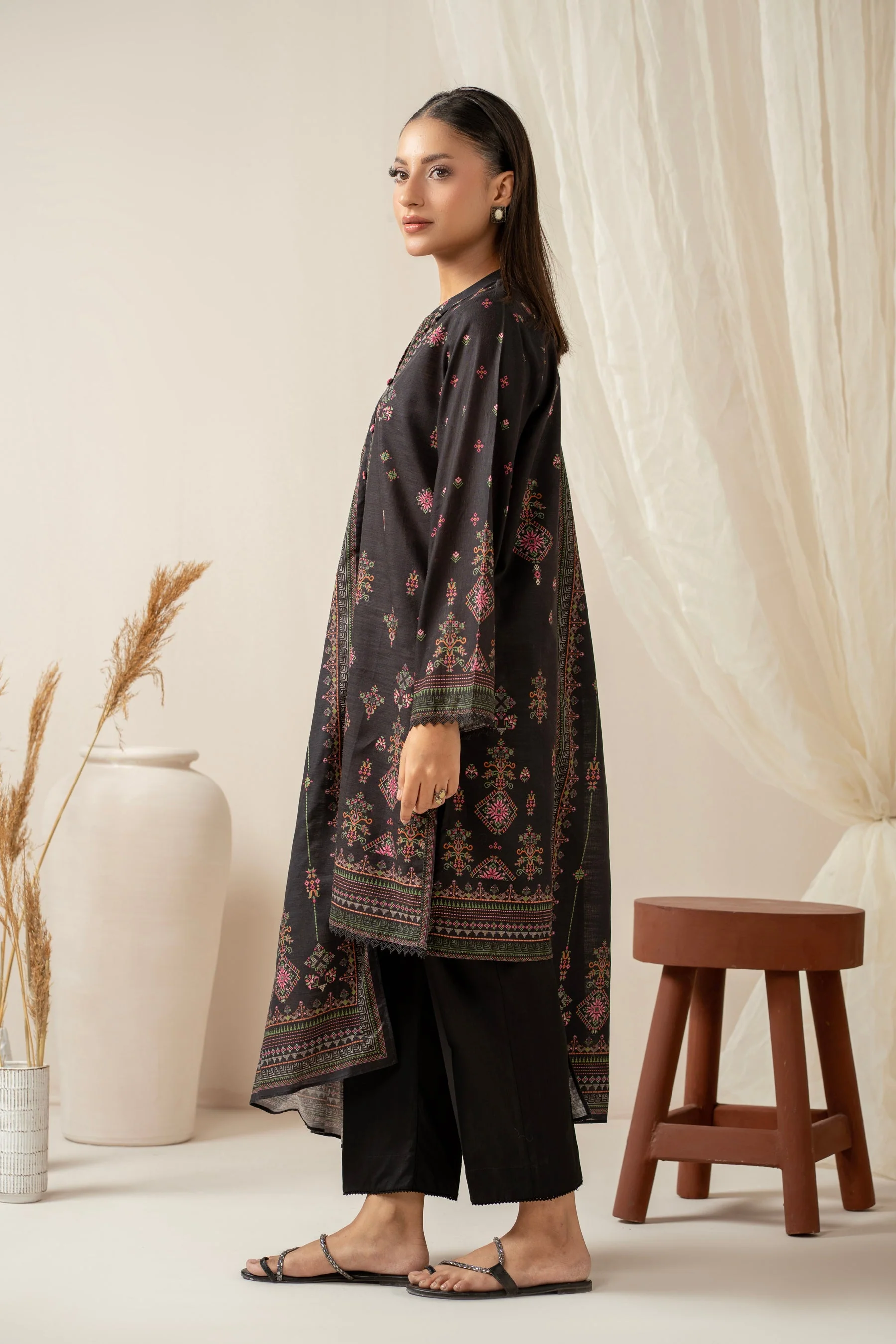 STITCHED PRINTED SUIT (FACTORY E-OUTLET) - Image 5