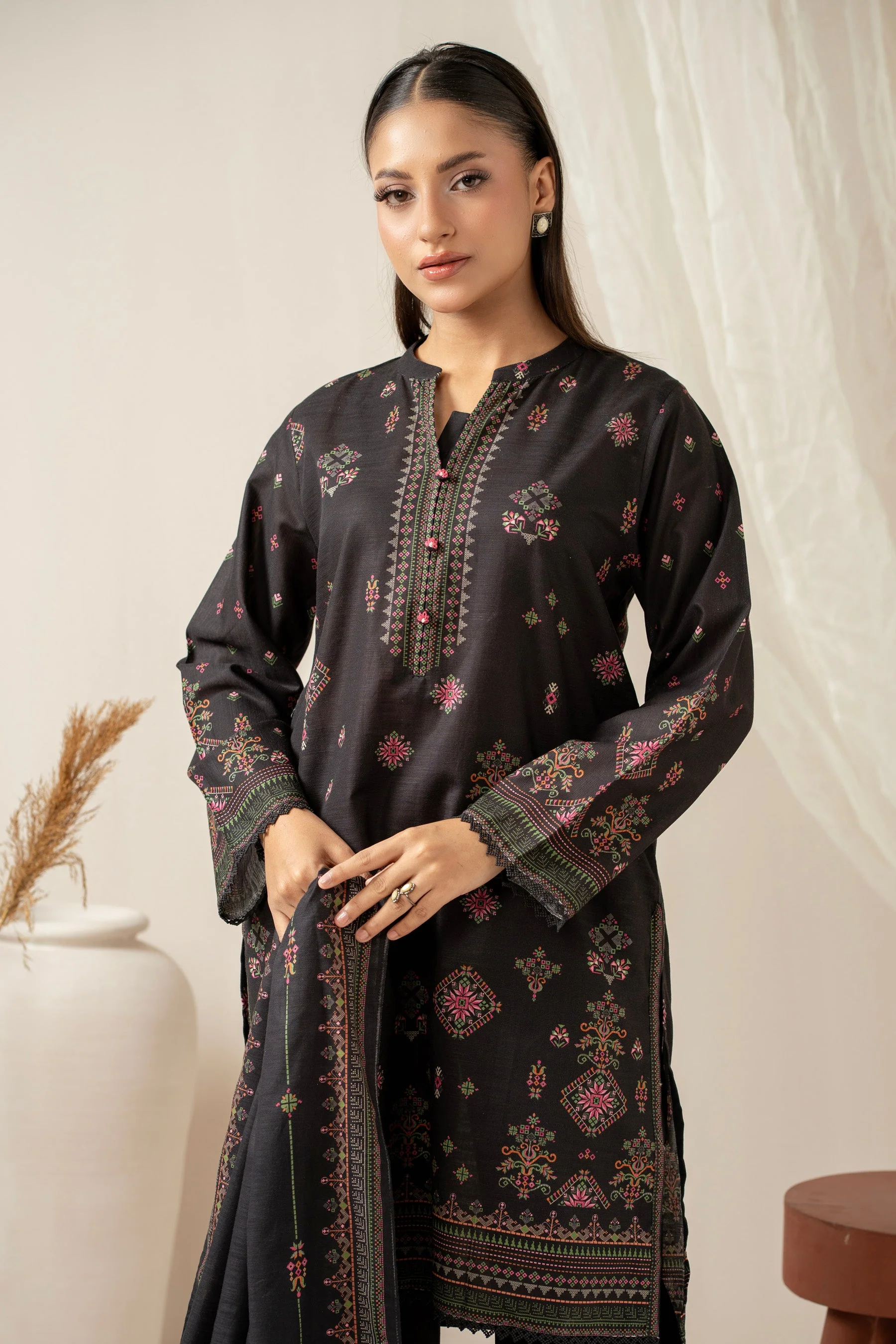 STITCHED PRINTED SUIT (FACTORY E-OUTLET) - Image 6