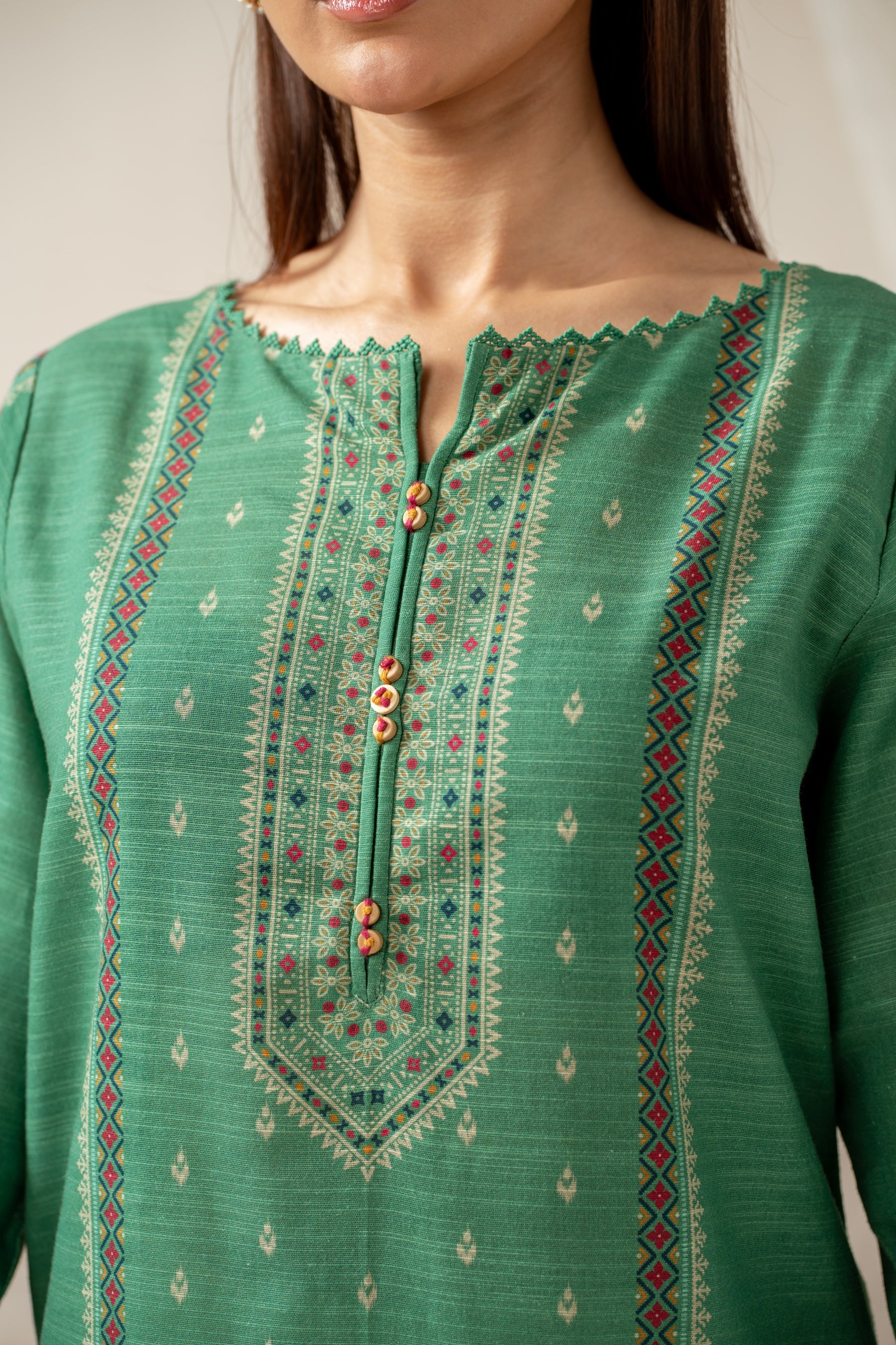 STITCHED PRINTED SUIT (FACTORY E-OUTLET) - Image 3