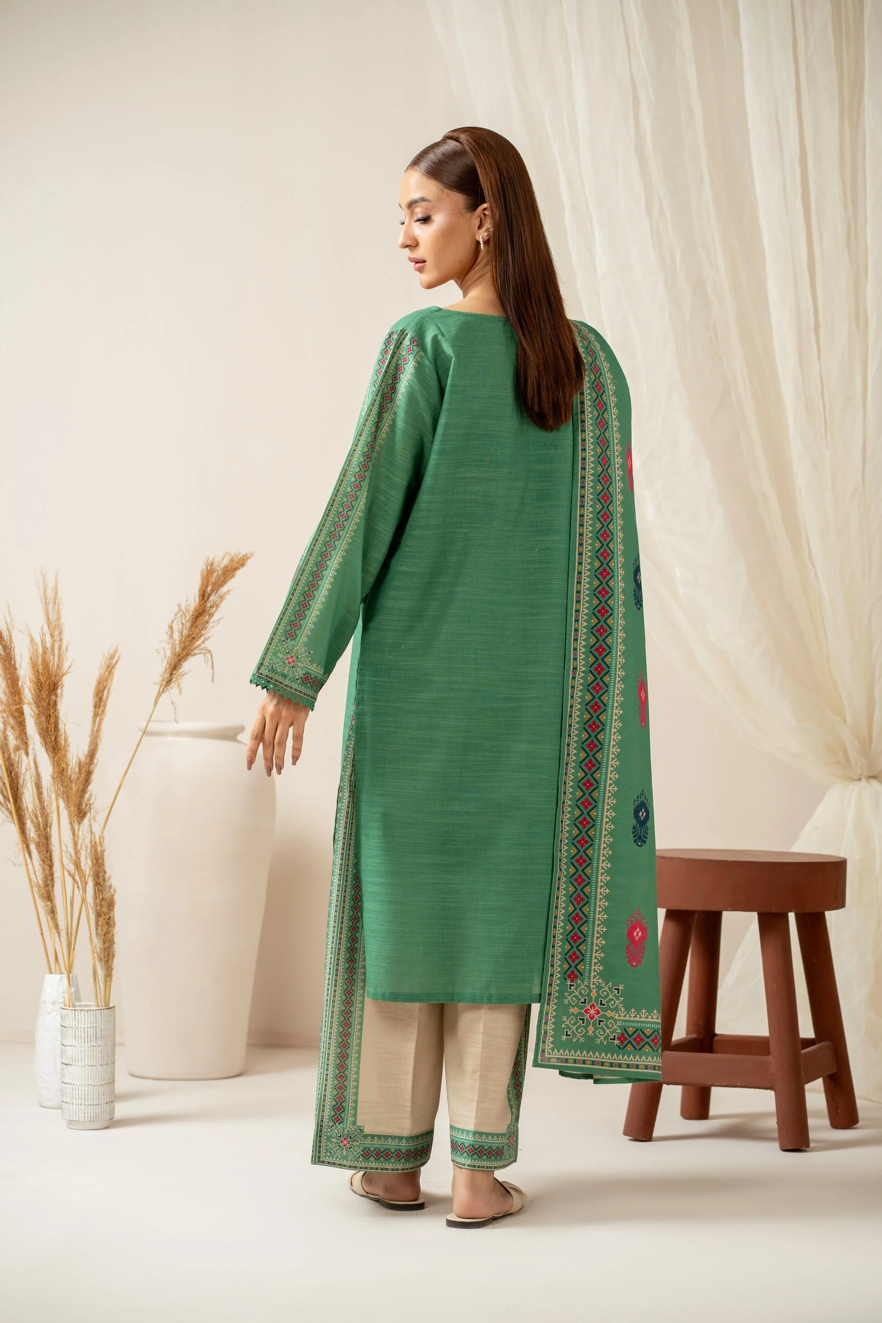 STITCHED PRINTED SUIT (FACTORY E-OUTLET) - Image 6