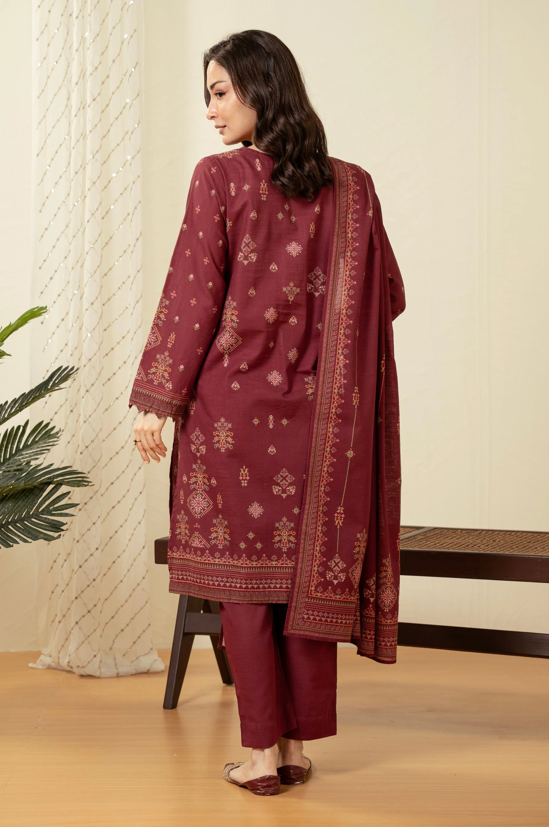 STITCHED PRINTED SUIT (FACTORY E-OUTLET) - Image 4