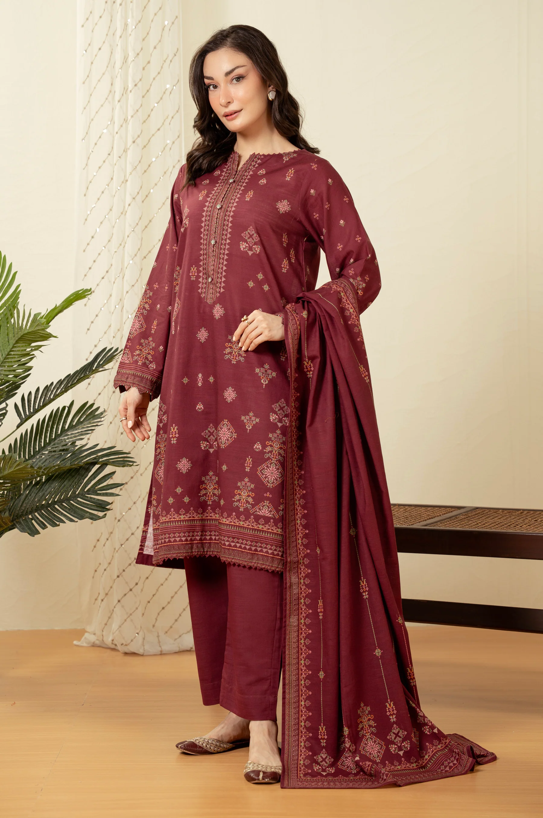 STITCHED PRINTED SUIT - Image 5