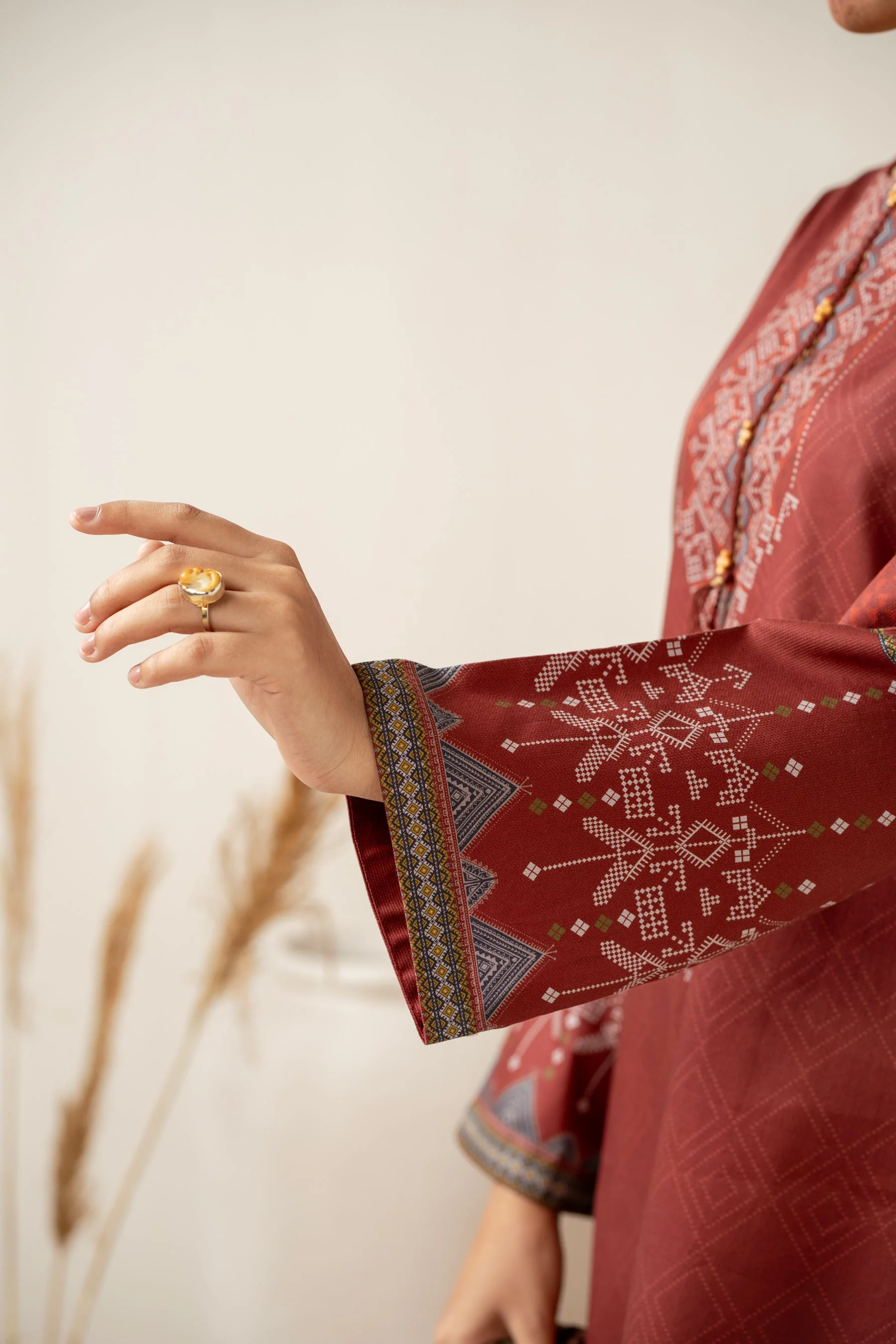 STITCHED PRINTED SUIT (FACTORY E-OUTLET) - Image 3