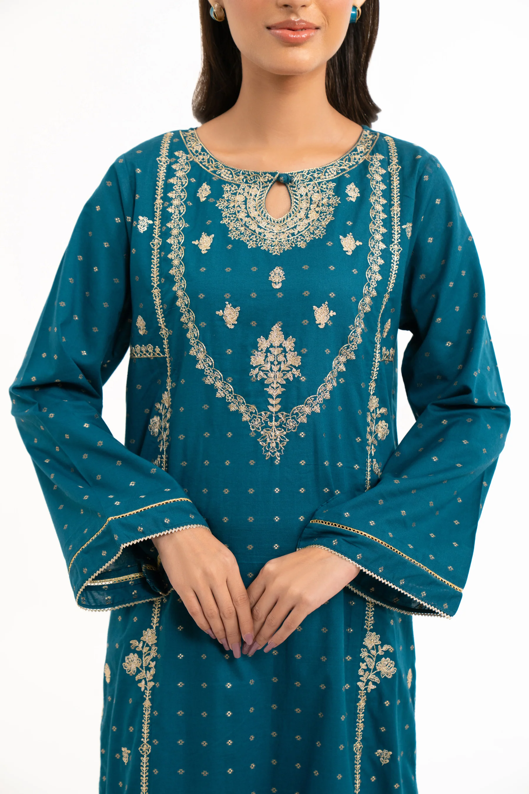 STITCHED EMBROIDERED SUIT - Image 2