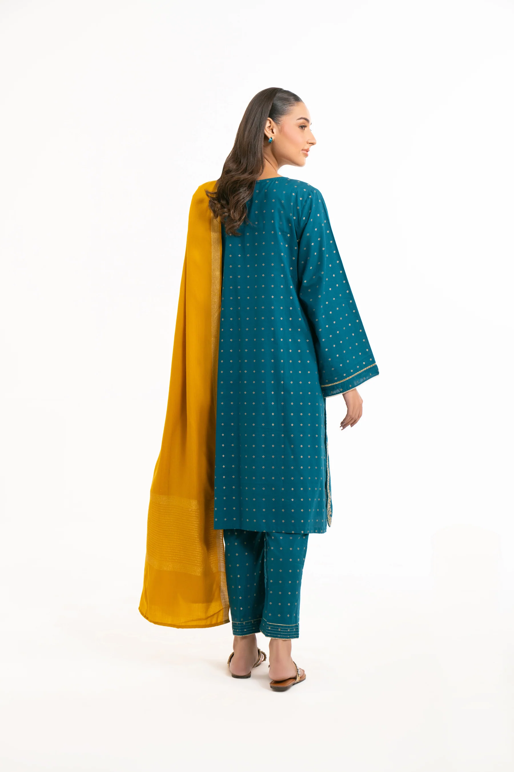 STITCHED EMBROIDERED SUIT - Image 6