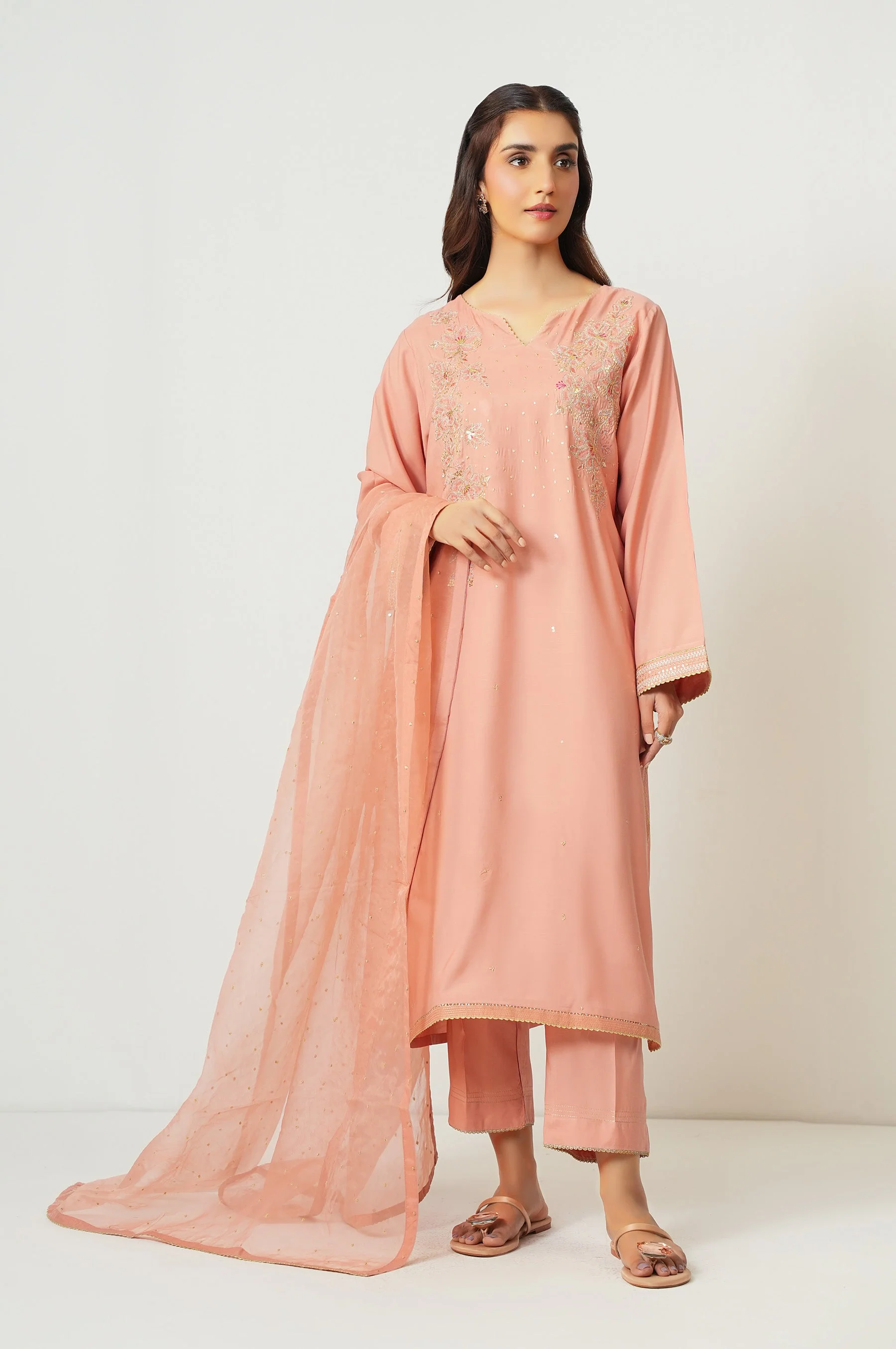DYED DUPATTA (FACTORY E-OUTLET)