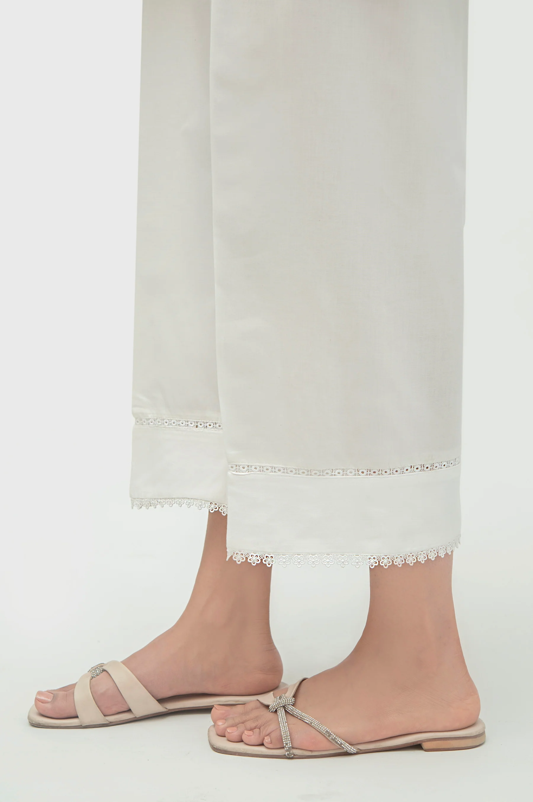 Stylized Cambric Culottes - Regular Fit - Image 2