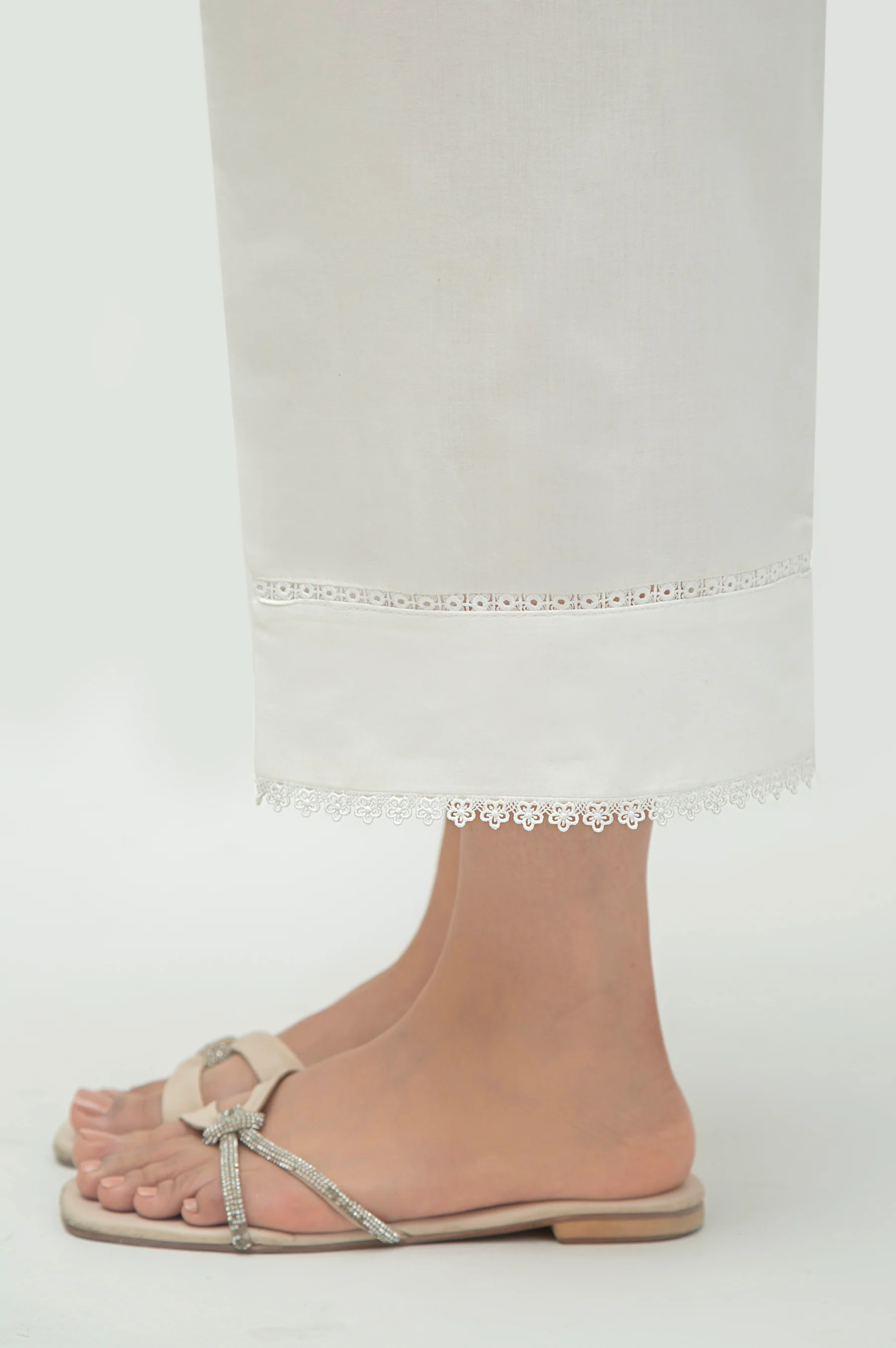 Stylized Cambric Culottes - Regular Fit - Image 3