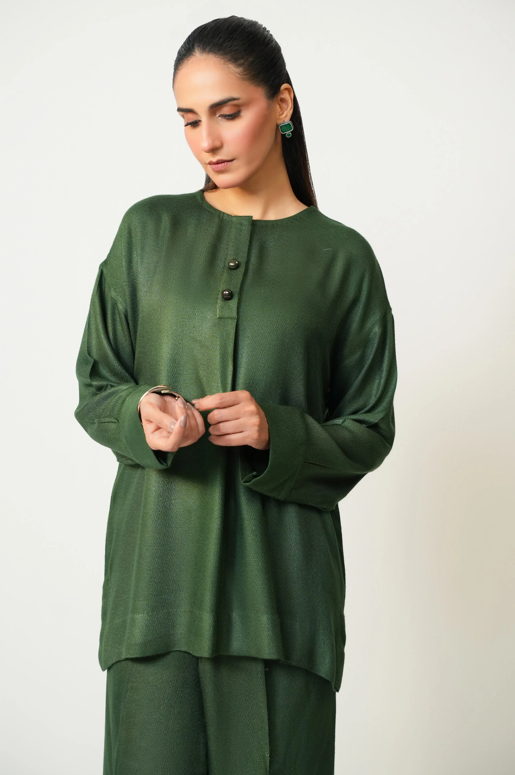 Stylized Dobby Co-Ord Set - Image 2