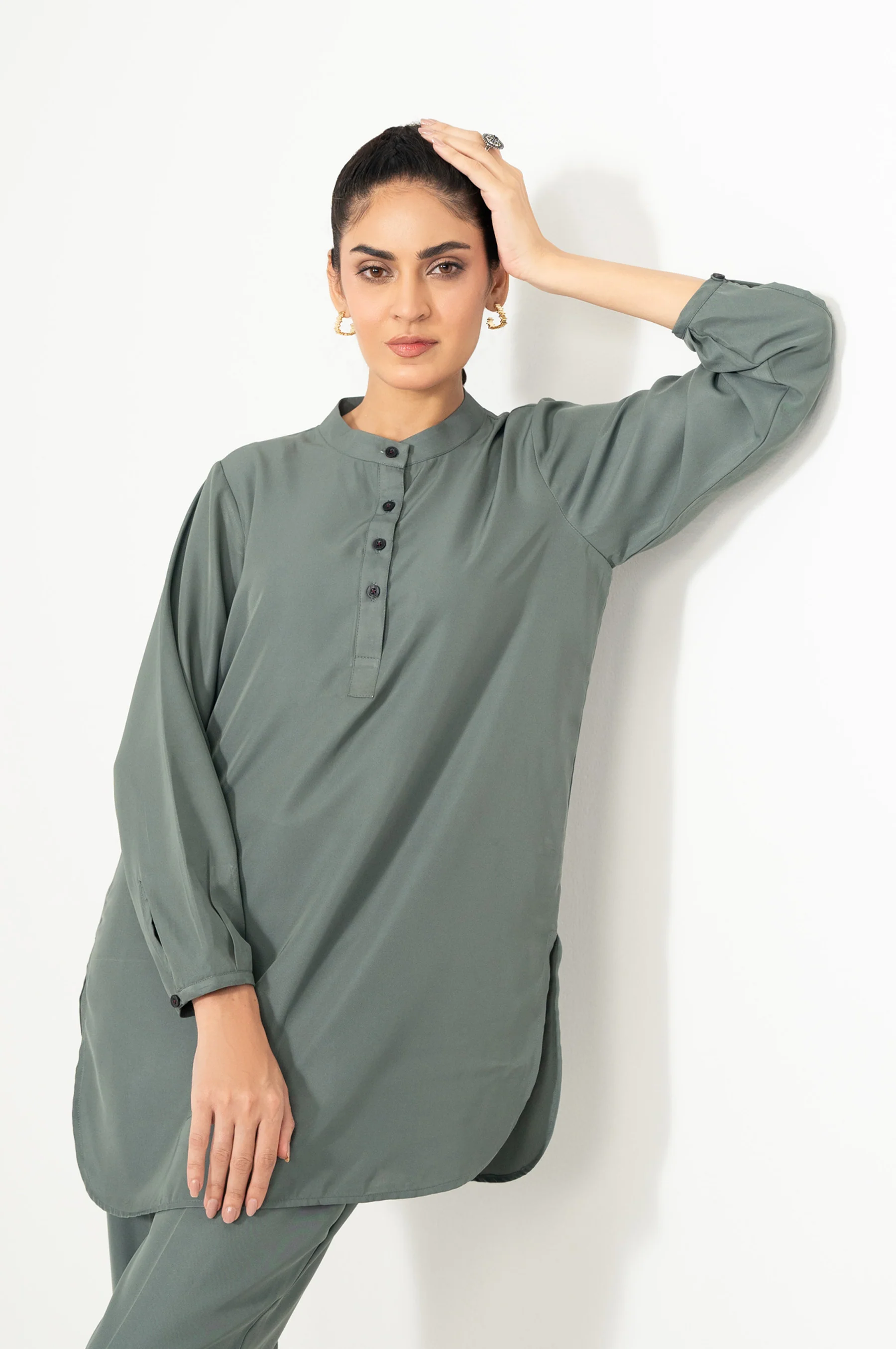 Stylized Georgette Co-Ord Set - Image 2