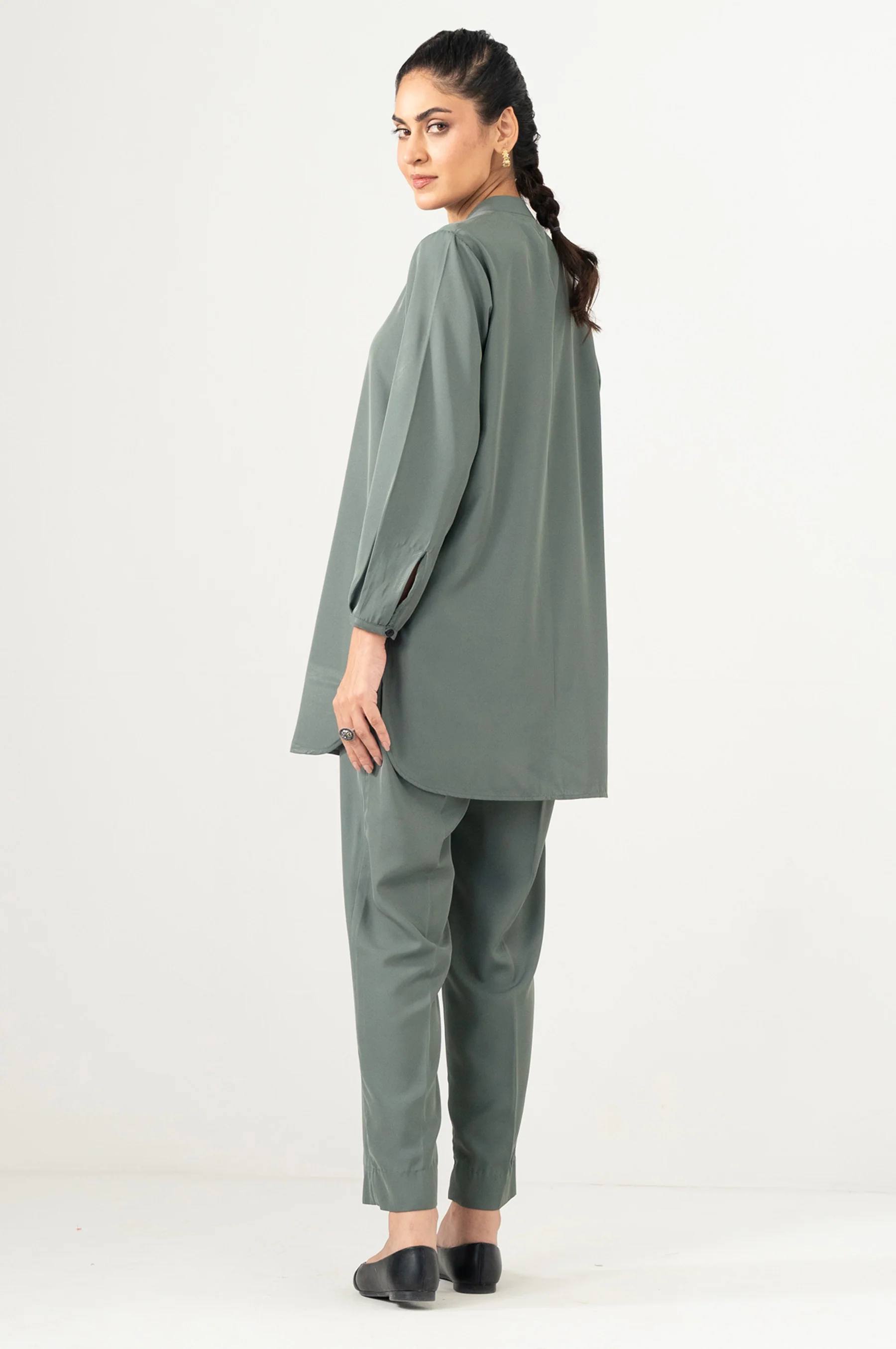 Stylized Georgette Co-Ord Set - Image 3