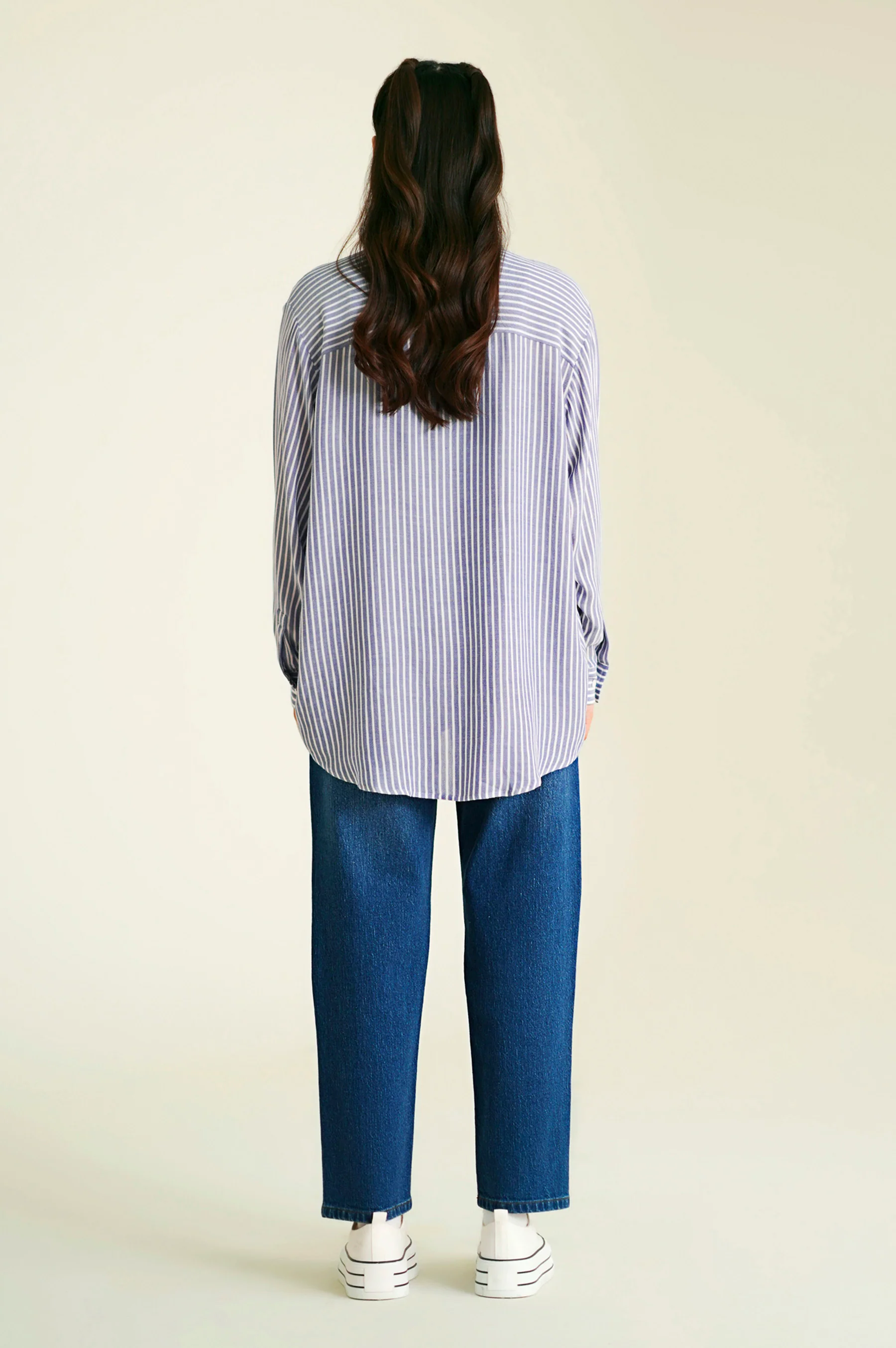 Stitched 1 Piece Stylized Yarn Dyed Top - Image 3